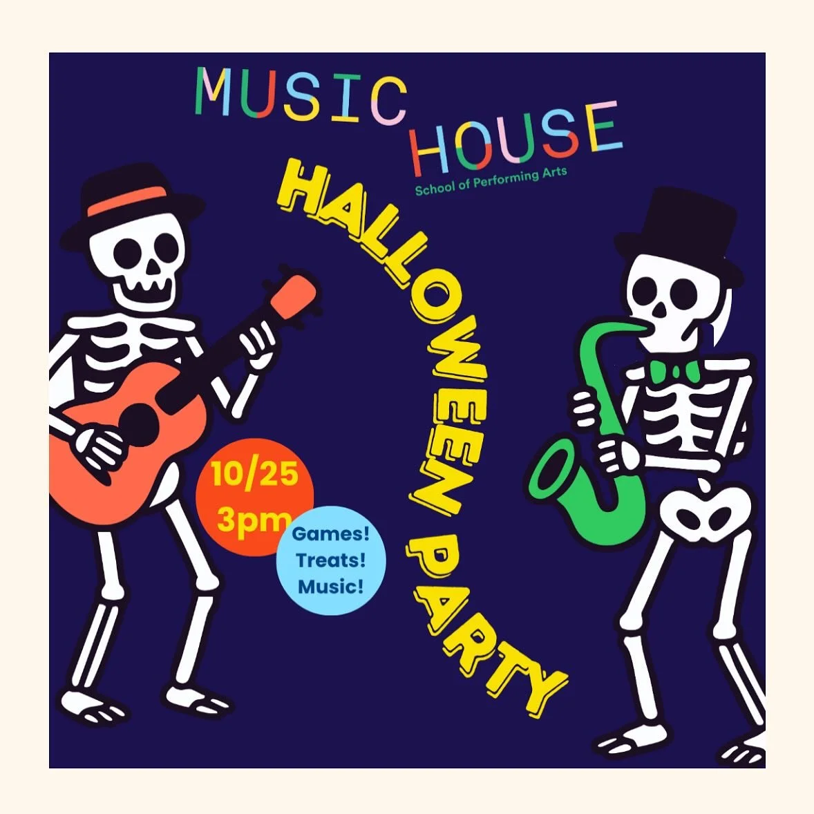 See you today, October 25th, for our annual Halloween Party in our yard space at 1018 N. California, 3:00-5:00!  Featuring live music by Ms. Mallory’s Halloween cover Band - Fleetwood Mac! 💀 🎃 🎶 
 ‼️ Door entry workers will be equipped with