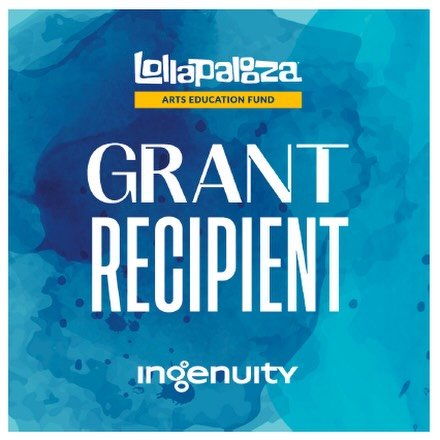 We are thrilled to announce that we are a Spring 2026 Lollapalooza Arts Education Fund grant recipient (x2!)! These grants supports equitable access to high-quality arts education in @chipubschools , and we&rsquo;re excited to partner with Higgins El