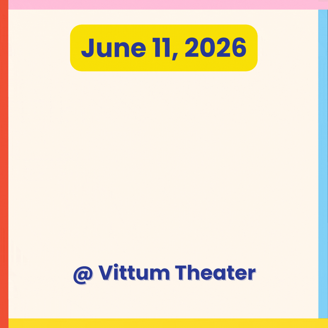 Alice by Heart at Vittum Theater: Thursday, June 11, 2026 at 7pm