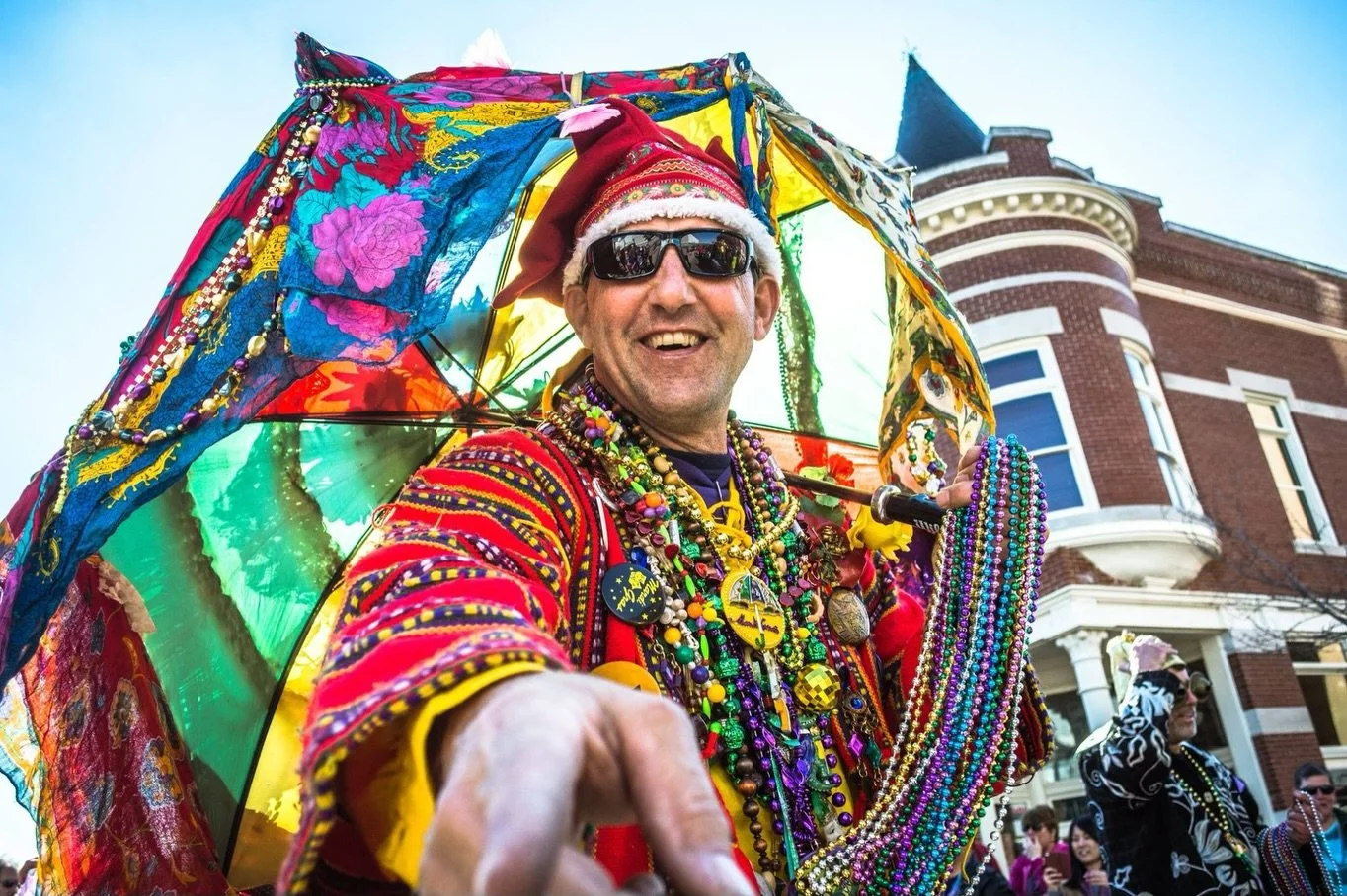 Downtown Fayetteville is gearing up for Mardi Gras weekend! Here&rsquo;s what to expect from our friends over at @fayettevillemardigras 

Fat Saturday Parade of Fools | February 14 | 2pm

Expect costumes, creative floats, and plenty of beads! This fa