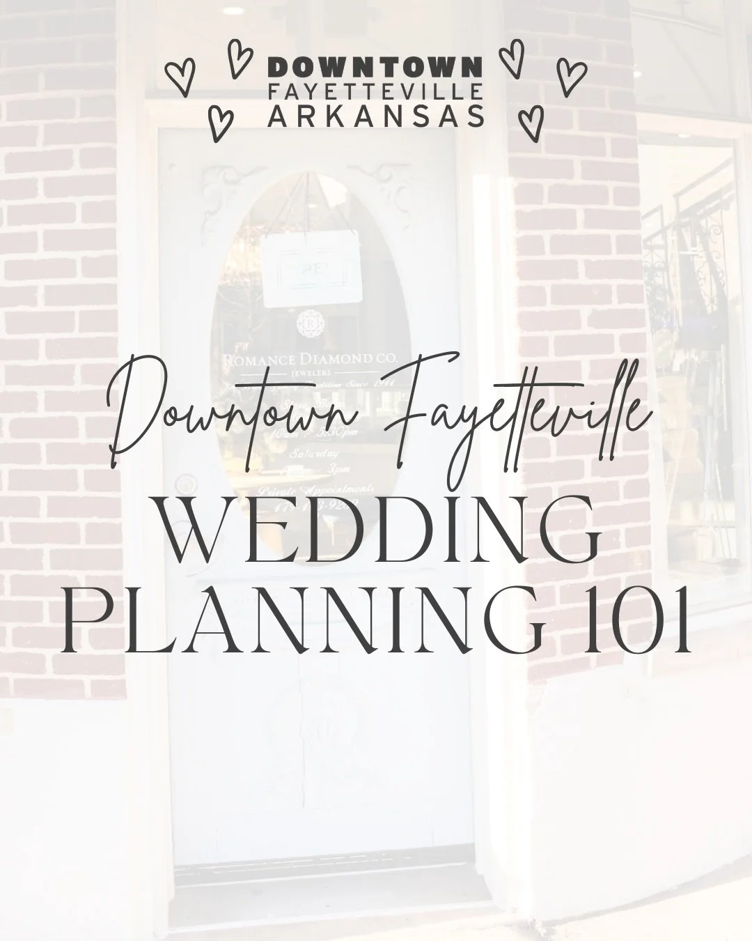 Goin&rsquo; to Downtown Fayetteville&hellip; and we&rsquo;re gonna get married!💍

Dreaming of a wedding that&rsquo;s full of Favoriteville charm? You can plan your entire celebration right here in Downtown Fayetteville, using only local businesses. 