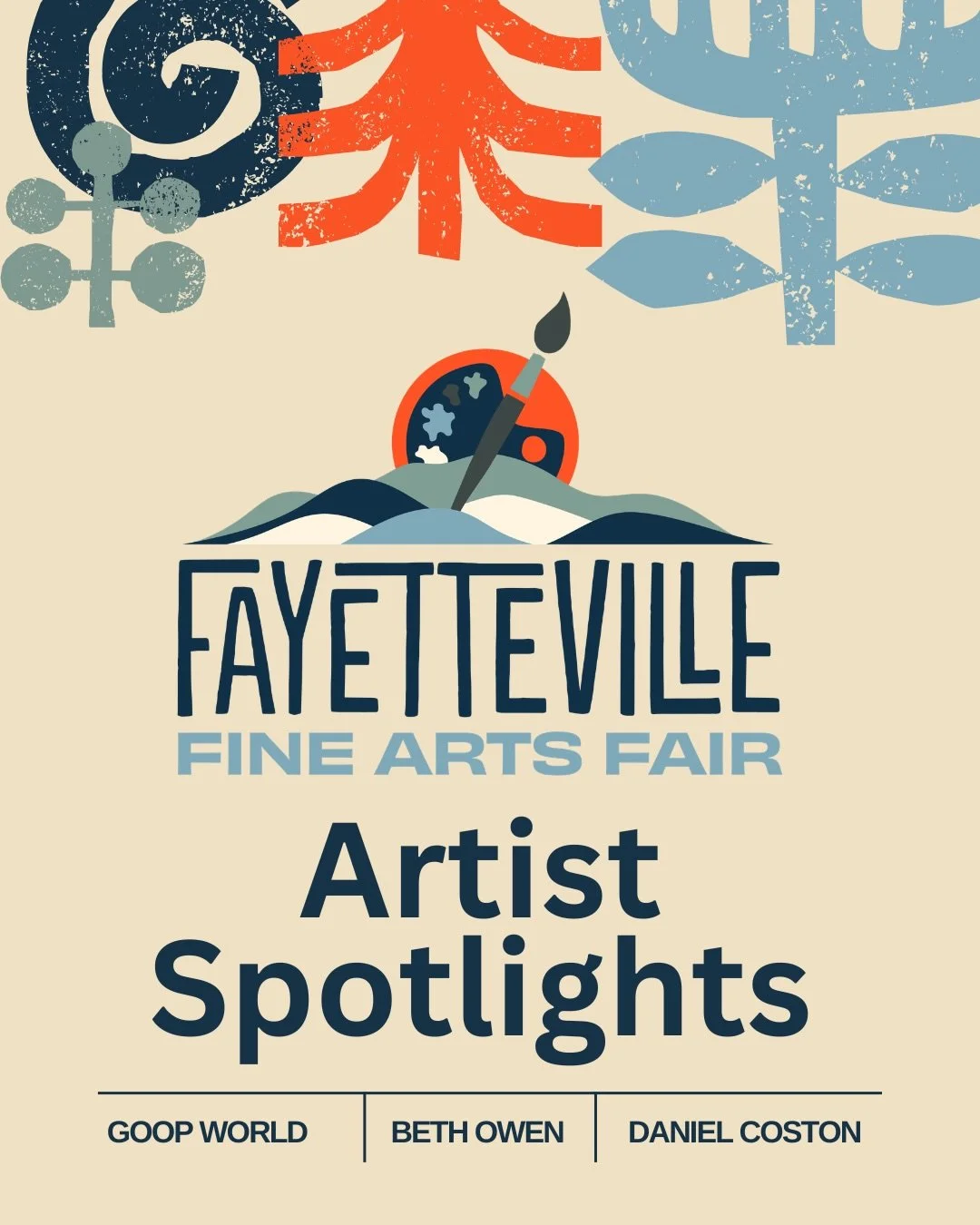 Meet the artists that are bringing the Upper Ramble to life at the Fayetteville Fine Arts Fair! We&rsquo;re looking forward to seeing their artwork on display from 1-6pm on Sunday, April 19. Reminder that while the art is for sale, this event is enti