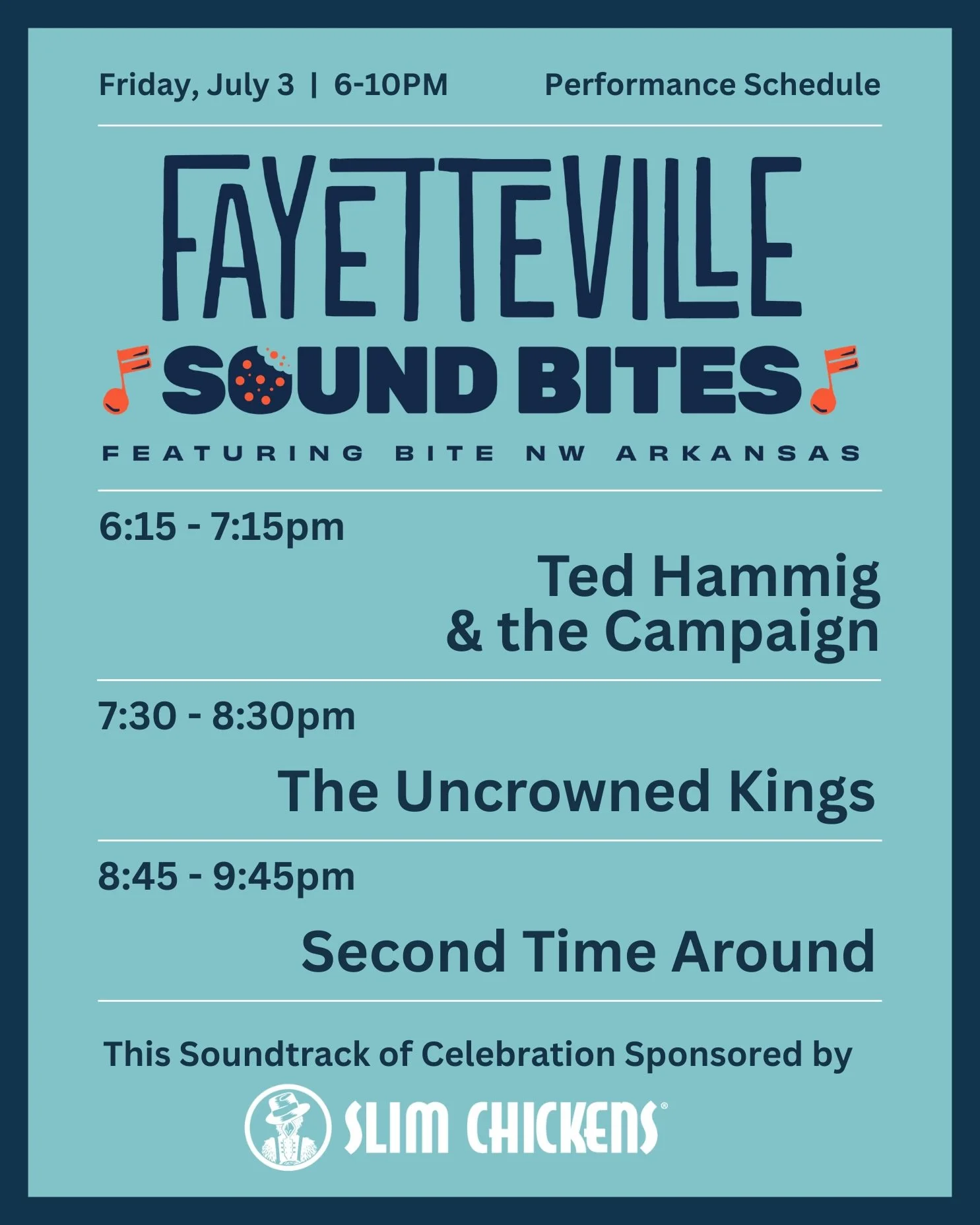 From 6&ndash;10 PM we&rsquo;re bringing you live music, picnics and yard games in the Upper Ramble to celebrate America 250th on Friday, July 3. Let&rsquo;s take a look at the entertainment that&rsquo;ll be cookin&rsquo; on stage thanks to stage spon