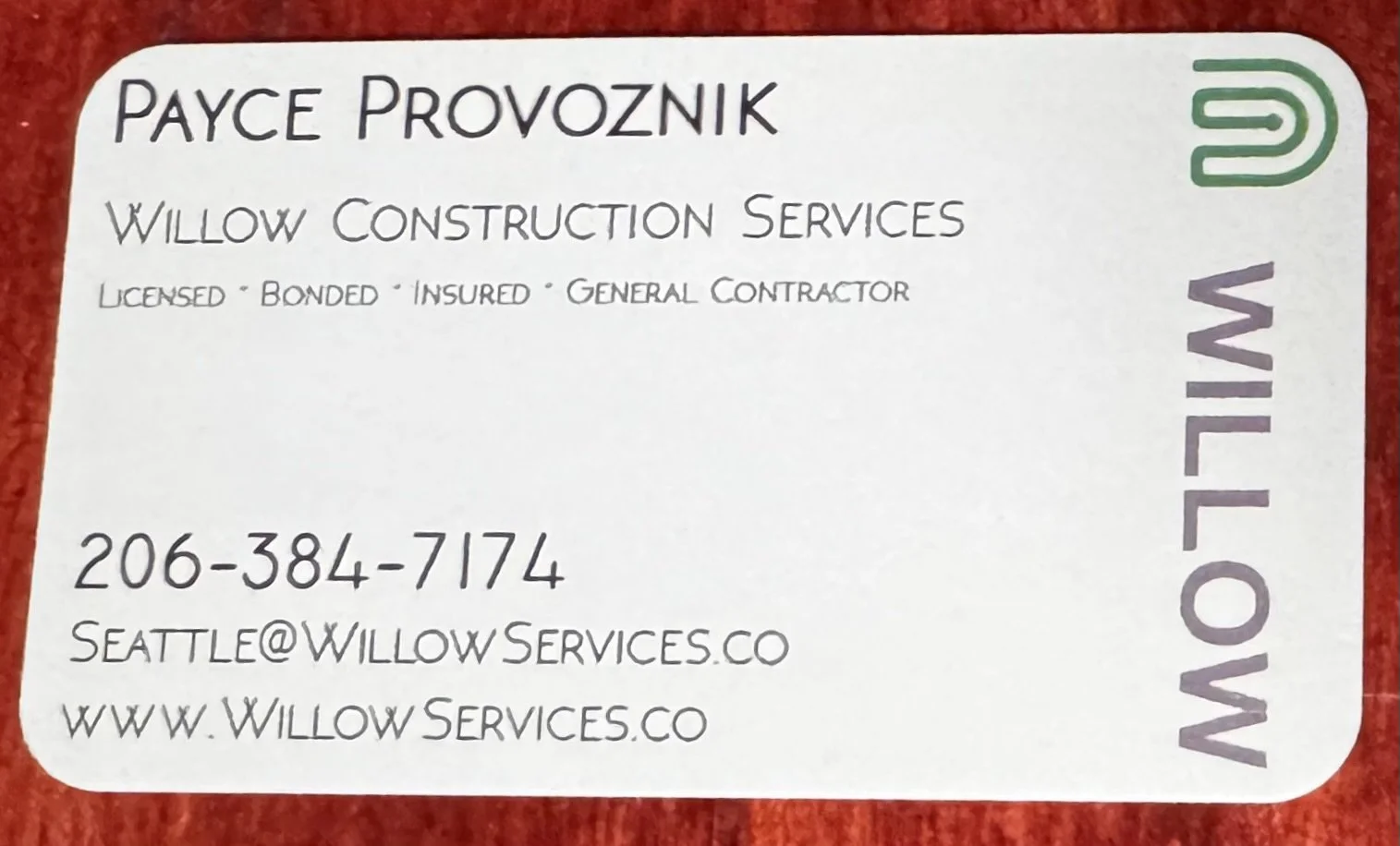 Willow Construction Services