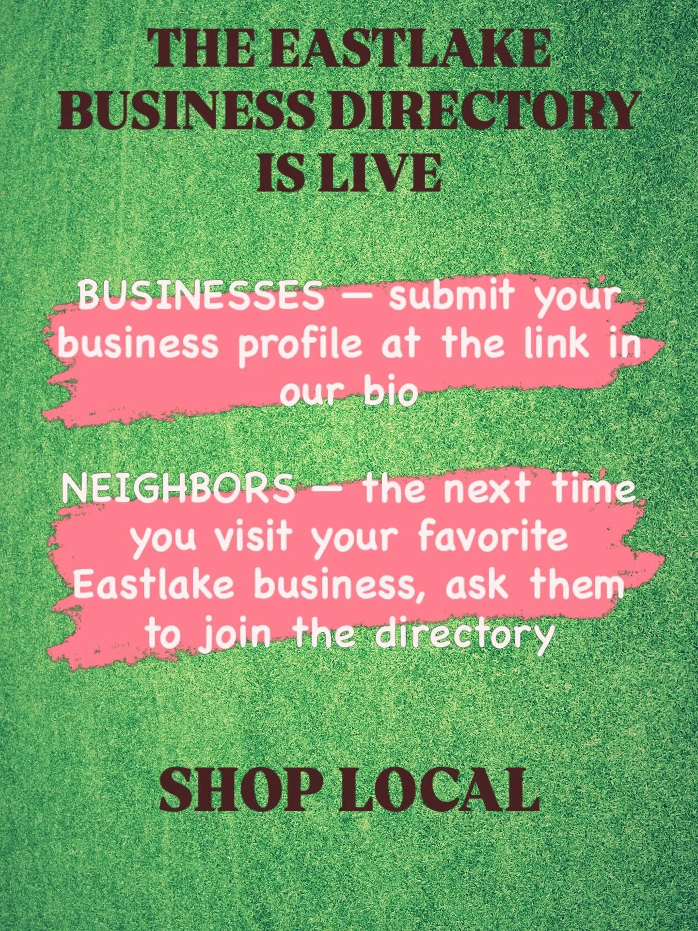 ECC&rsquo;s new business directory is up and running and still open for submissions. It&rsquo;s free to participate and free to use. Help make it a powerful tool for business and residents alike.