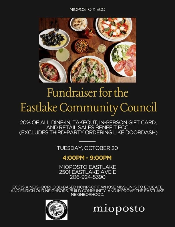 ECC Fundraiser - Mioposto Dine In Tuesday Oct 20th