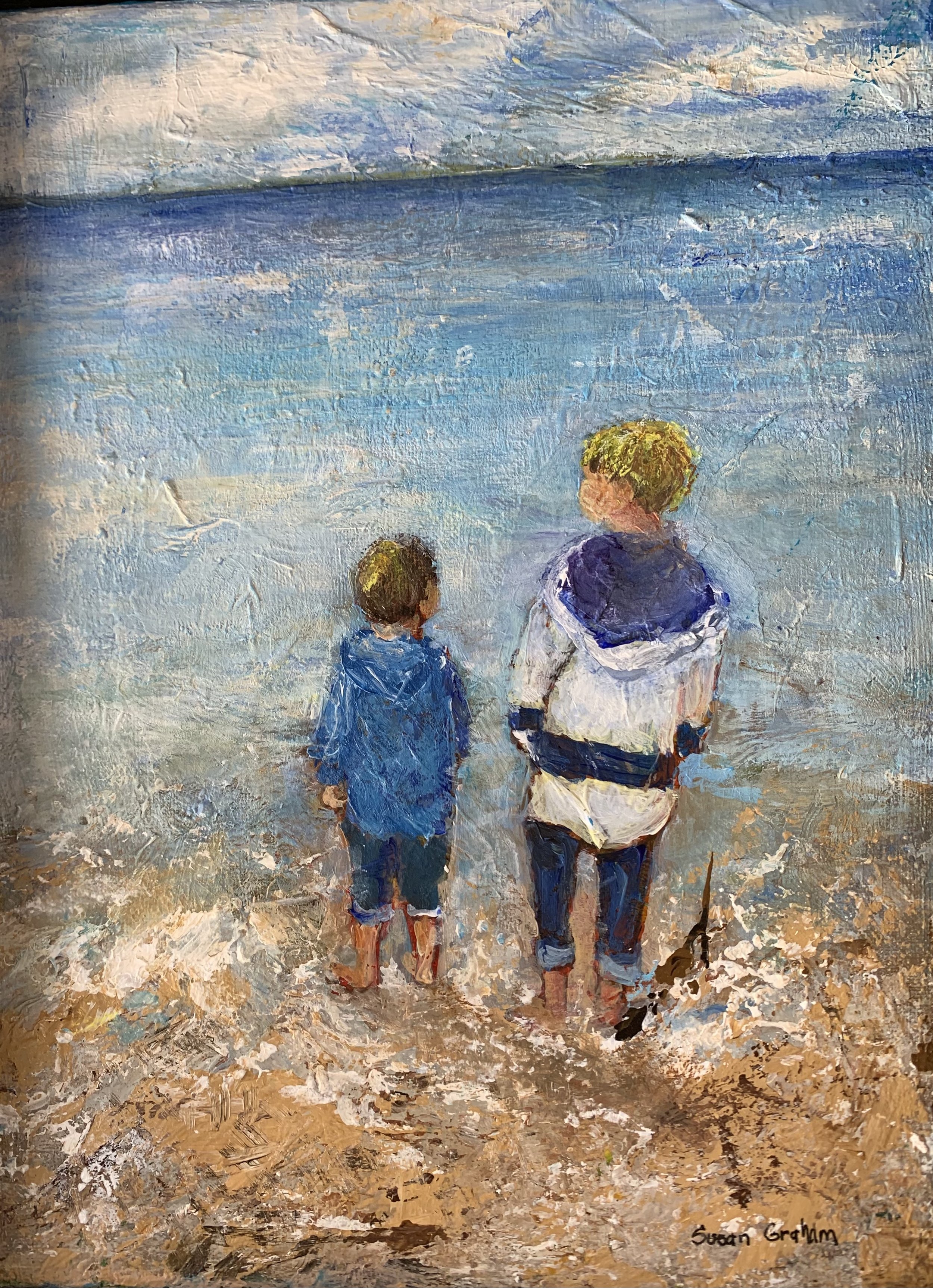 Boys on the Beach
Acrylic 9 x 12
$150 framed