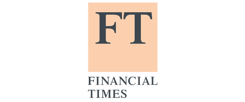 Financial Times logo with initials 'FT' in large font above 'Financial Times' text.