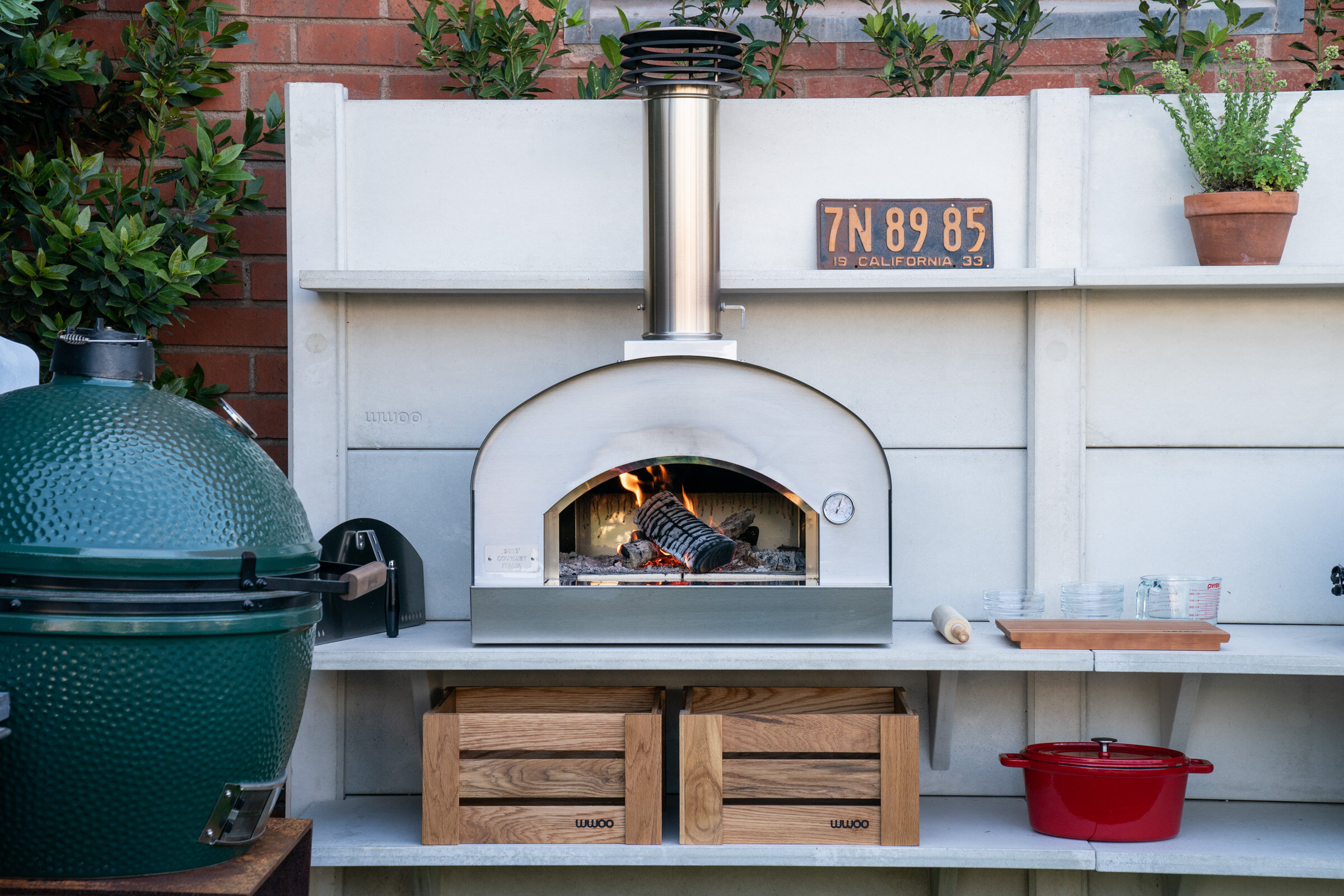 Sole Gourmet 24" Stainless Steel Pizza Oven