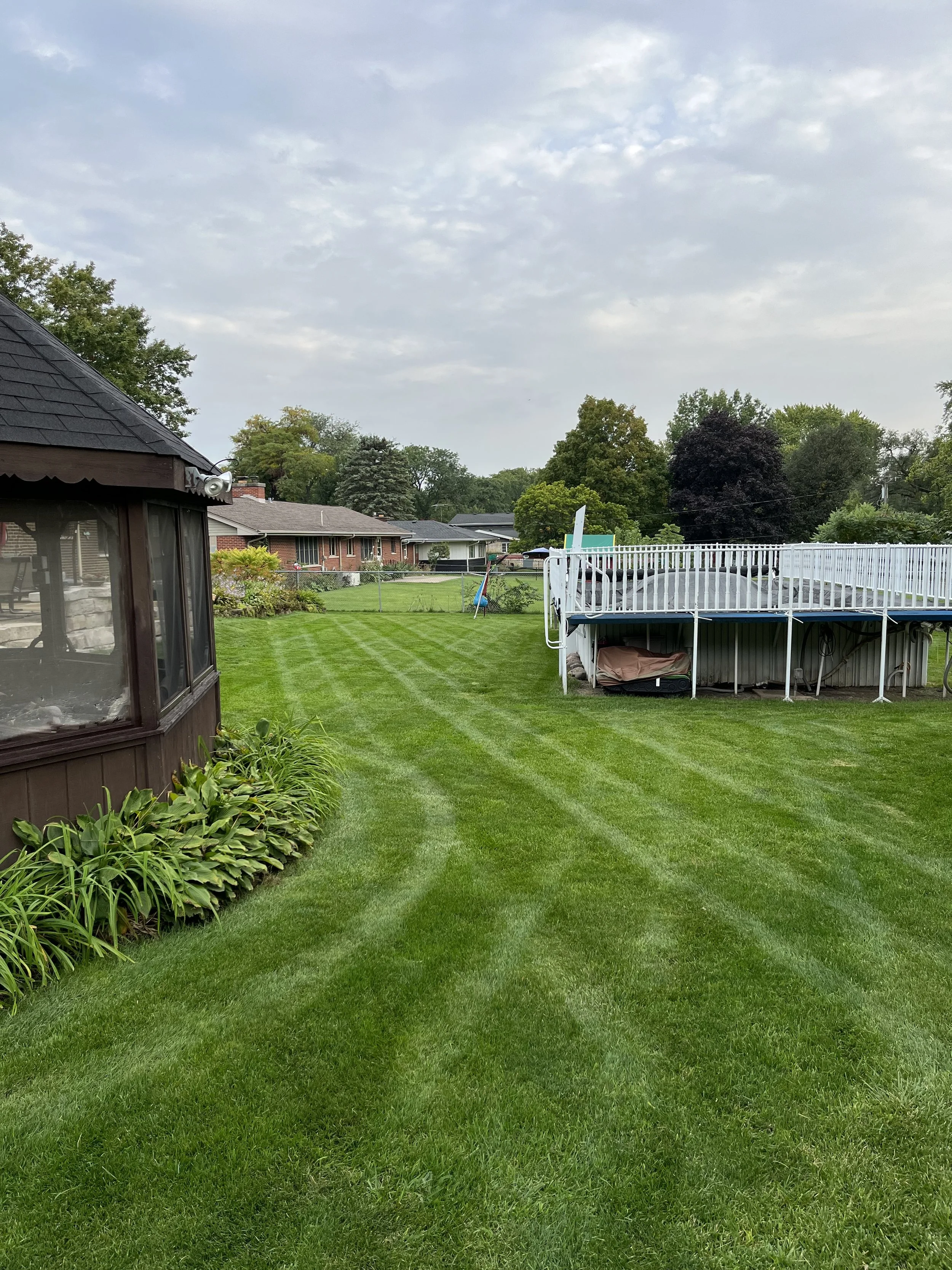 Weekly Lawn Care - Beautiful Striping in Addison Illinois