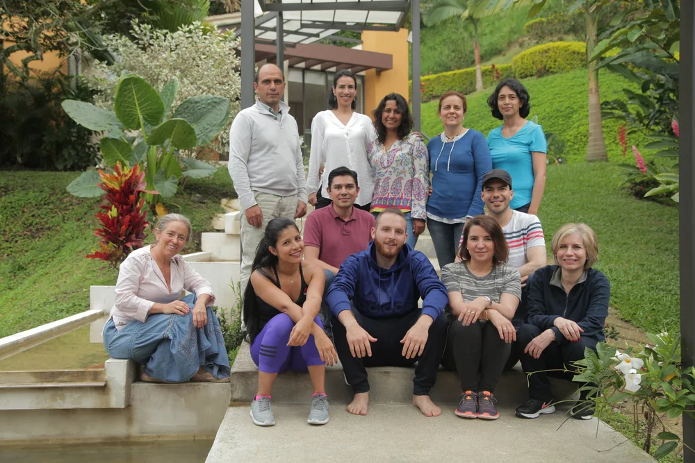 Grupo de participantes del taller de propósito de vida