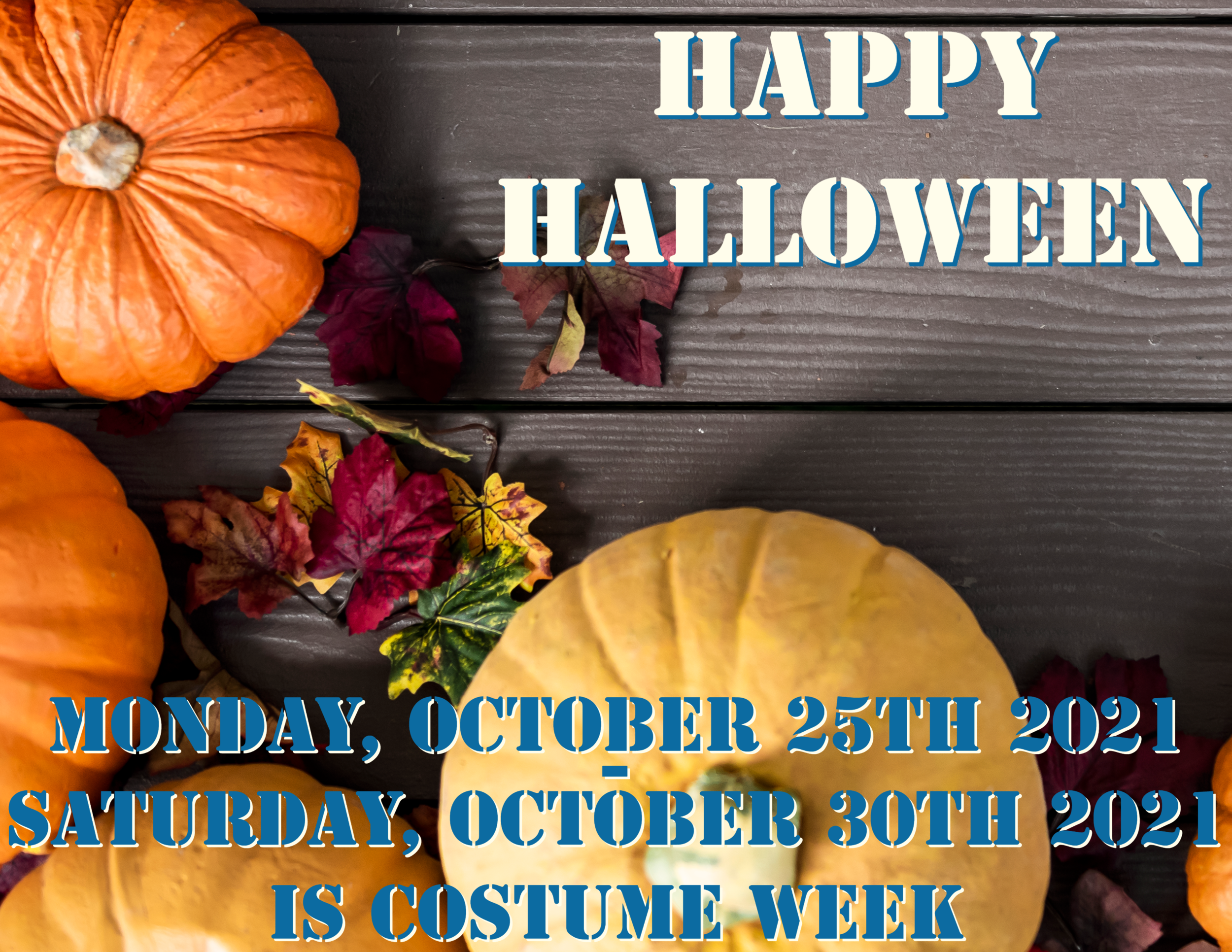 It’s Costume Week This Week