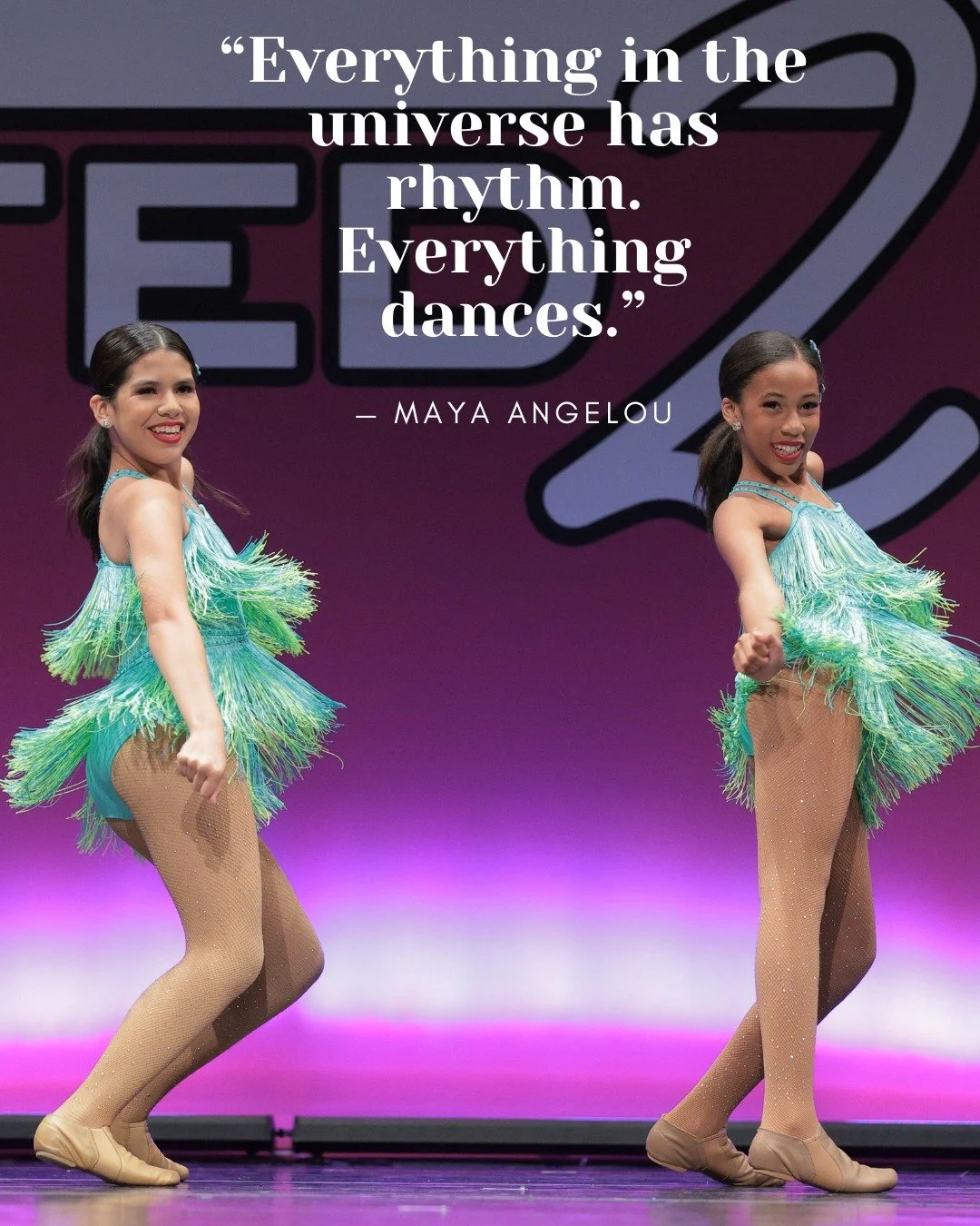 “Everything in the universe has rhythm. Everything dances.”
— Maya Angelou 💫
From the beat of the music to the heartbeat of every dancer, rhythm connects us all. At Stephanie’s Academy of Dance, we believe that dance is more