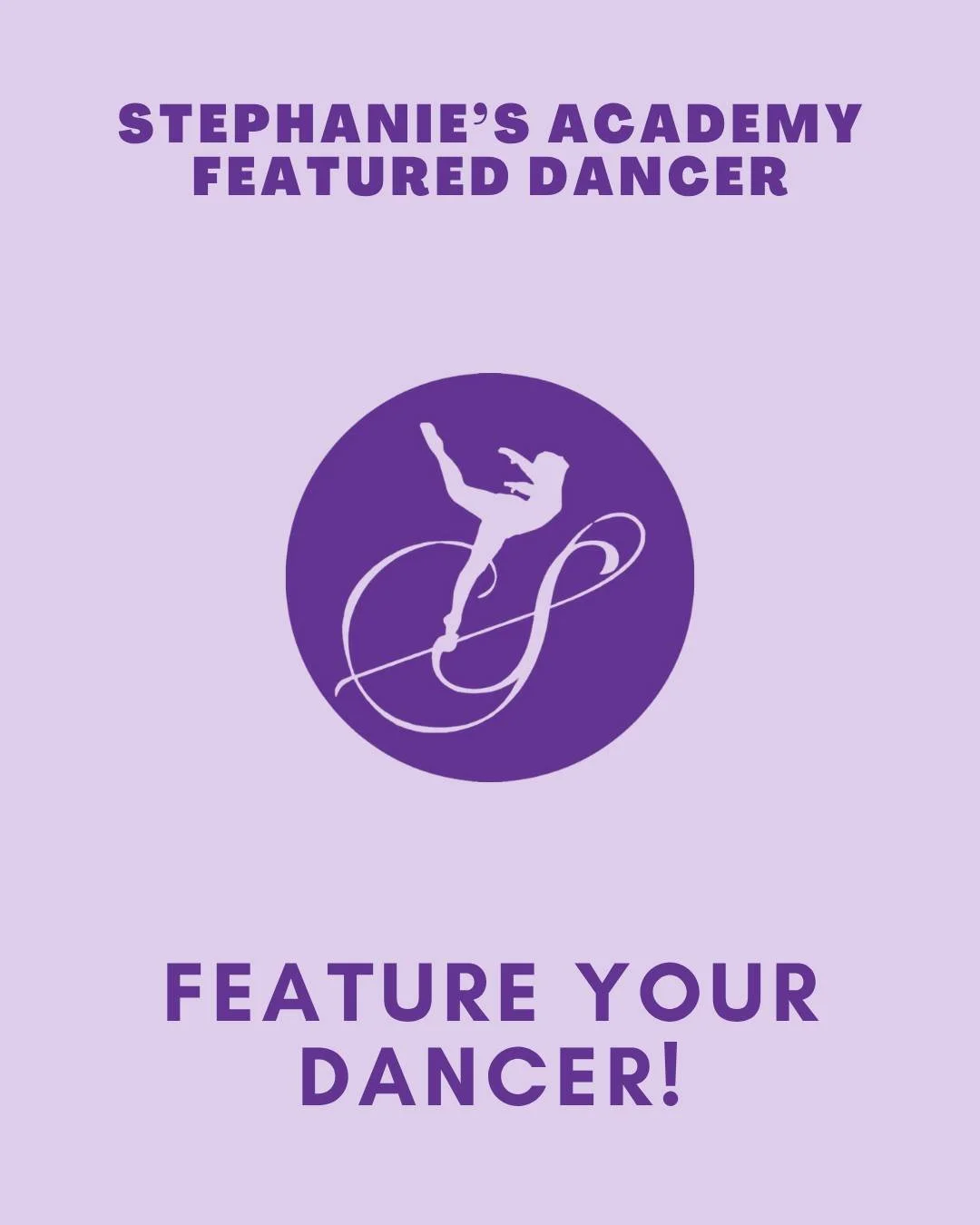 ✨ Friendly reminder! ✨

We love supporting our dancers &mdash; on and off the stage. 💕

If your dancer has an upcoming performance, special celebration, or you just think they deserve the spotlight, fill out our Featured Dancer Form! 🌟

https://go.