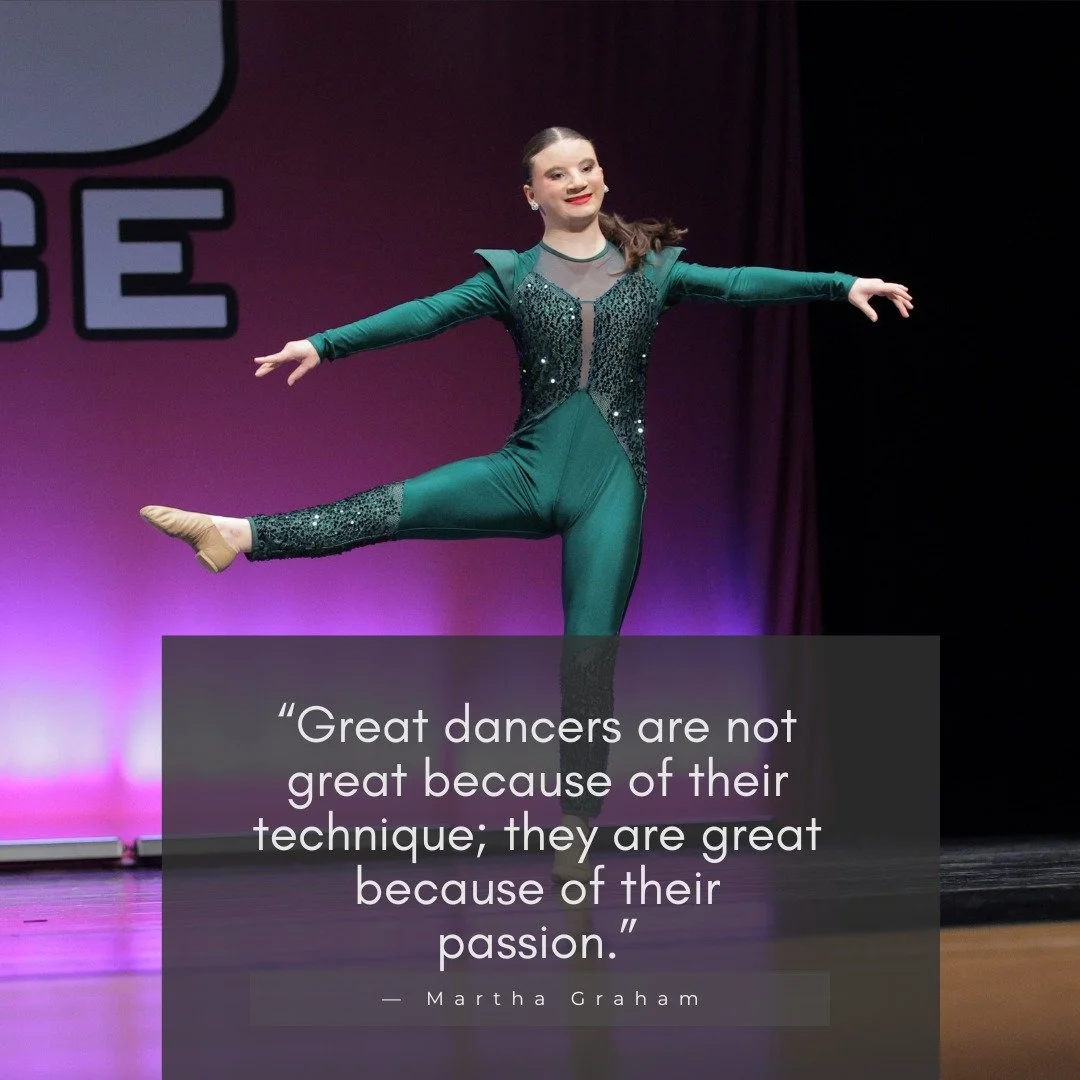 ✨ &ldquo;Great dancers are not great because of their technique; they are great because of their passion. &mdash; Martha Graham ✨

It&rsquo;s not just the technique &mdash; it&rsquo;s the heart behind it. 💜

Our dancers bring passion, joy, and spiri
