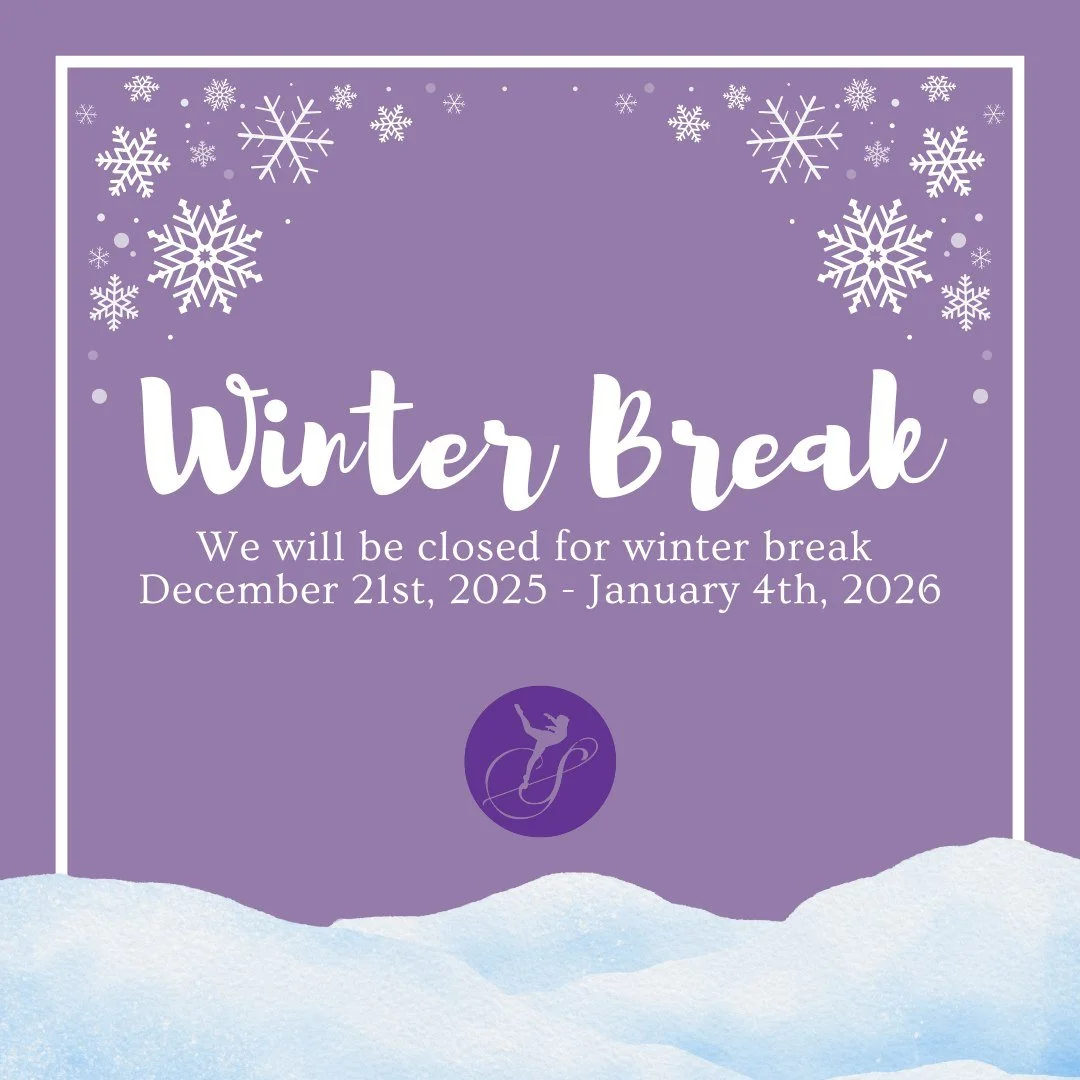 Friendly reminder! ❄️

We&rsquo;ll be on Winter Break December 21st&ndash;January 4th.

Wishing all of our dancers and families a wonderful break. Enjoy the rest, celebrations, and special time together. We can&rsquo;t wait to see everyone back in th