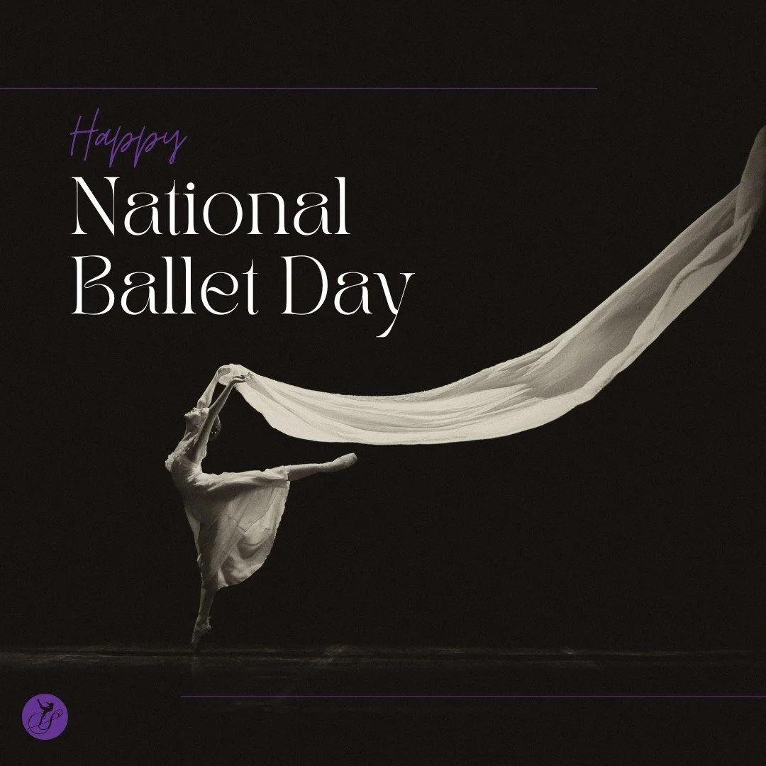 Happy National Ballet Day! 🩰

One of the oldest dance forms, ballet has been inspiring dancers since the 15th and 16th centuries &mdash; and we still love every moment of teaching it. 
Watching our students grow stronger, more graceful, and more con