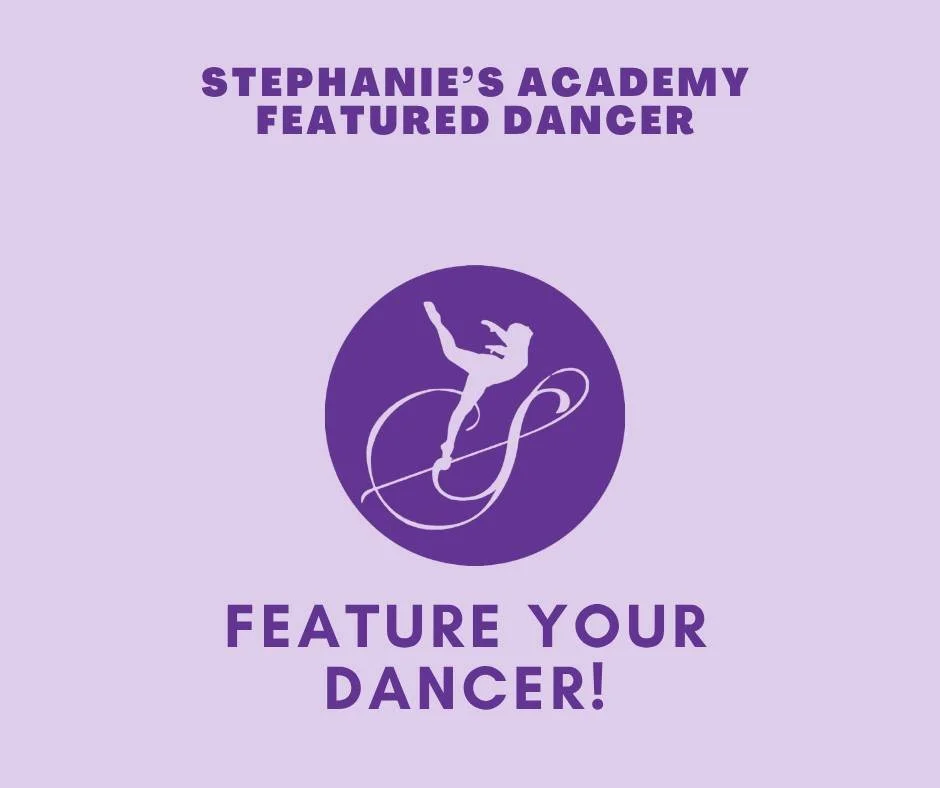Don't forget to tell us what you've got going on! From students to teachers, we love bragging about and supporting our studio family! 🩰🌟

Have something special coming up? Fill out our Featured Dancer Form and let us promote YOU!

Reach out to us t