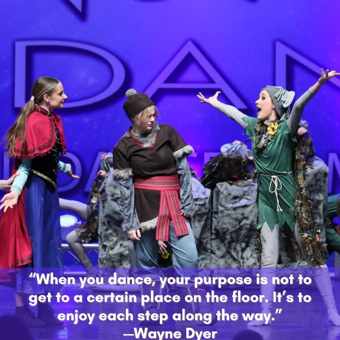 &ldquo;When you dance, your purpose is not to get to a certain place on the floor. It&rsquo;s to enjoy each step along the way.&rdquo;
 &ndash; Wayne Dyer

#stephaniesacademy #dance #foxvalleydance #montgomery
