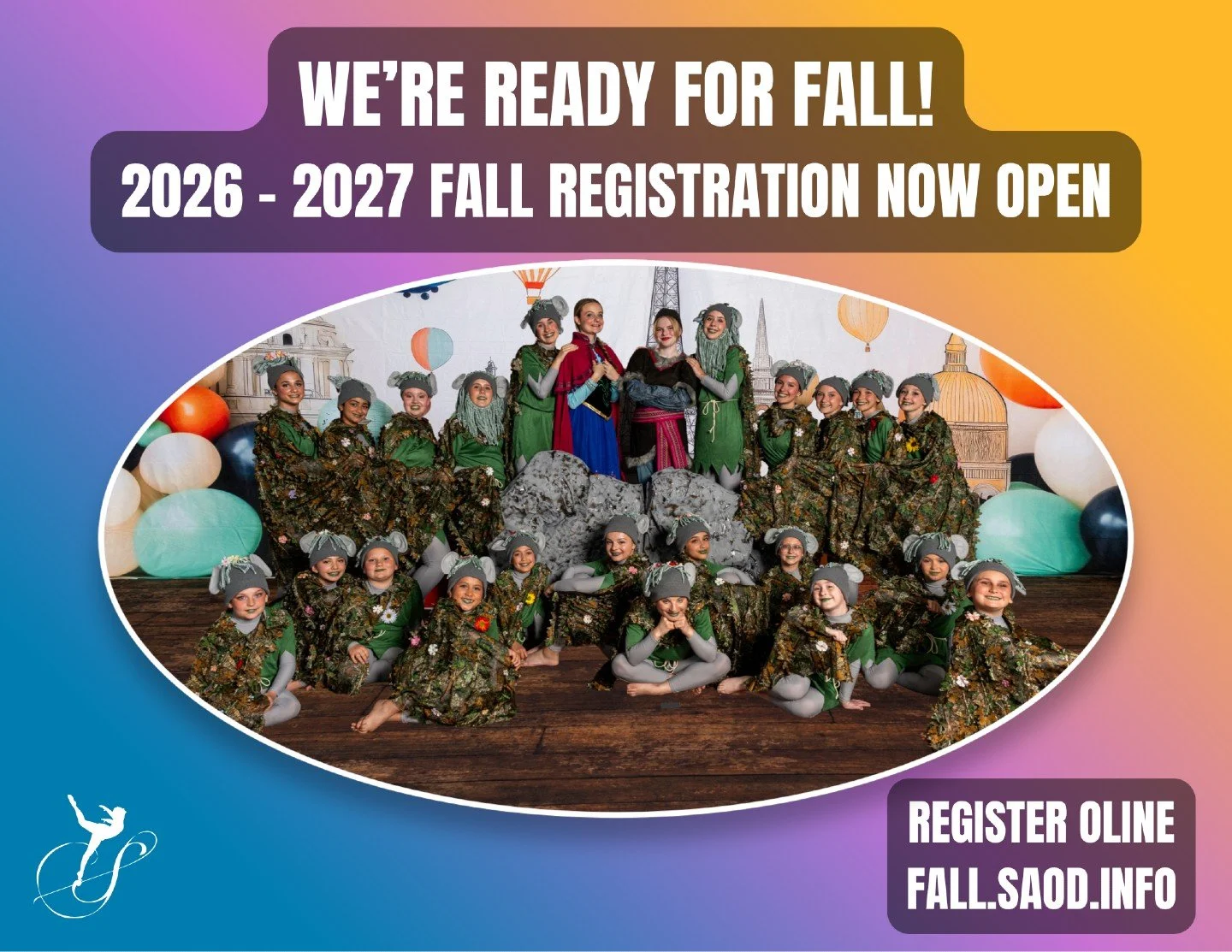 Have you registered for fall yet? 

Classes begin in just a couple of weeks so grab your dancer's spot in their favorite classes now! 

More information at: fall.saod.info

#stephaniesacademy #stephaniesacademyofdance #dance #falldance #montgomery #f