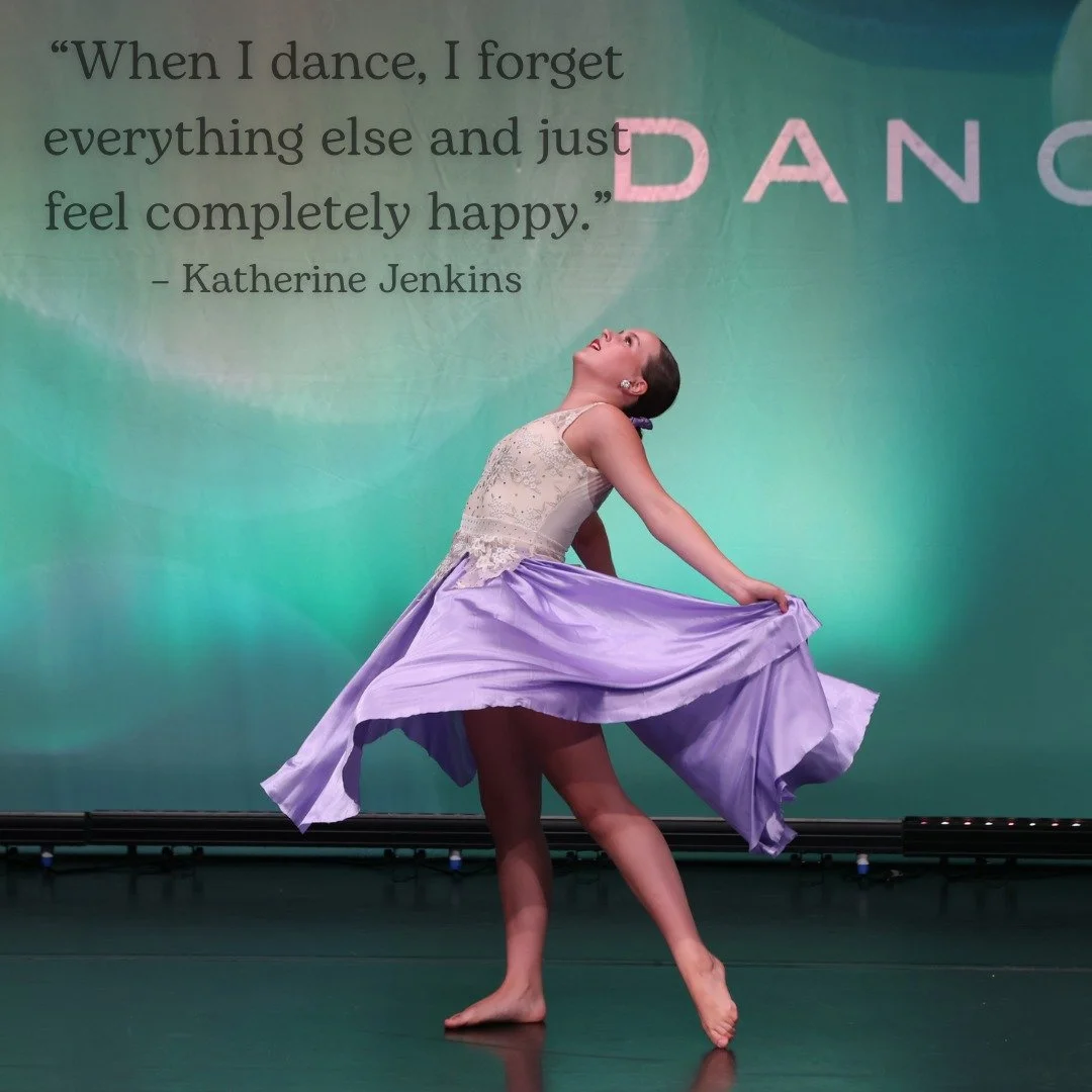 &ldquo;When I dance, I forget everything else and just feel completely happy.&rdquo;
&ndash; Katherine Jenkins

#stephaniesacademy #katherinejenkins #dance #montgomery #foxvalleydance
