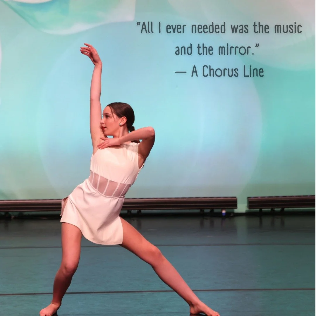 &ldquo;All I ever needed was the music and the mirror.&rdquo;
 &mdash; A Chorus Line

#stephaniesacademy #stephaniesacademyofdance #achorusline #dance #foxvalleydance #montgomery