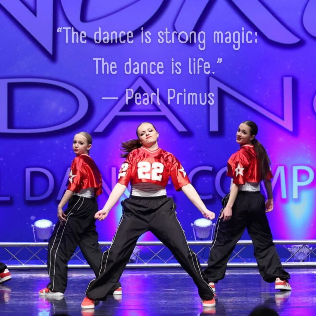 &ldquo;The dance is strong magic: 
The dance is life.&rdquo;
&mdash; Pearl Primus

#stephaniesacademy #stephaniesacademyofdance #dance #foxvalleydance #montgomery