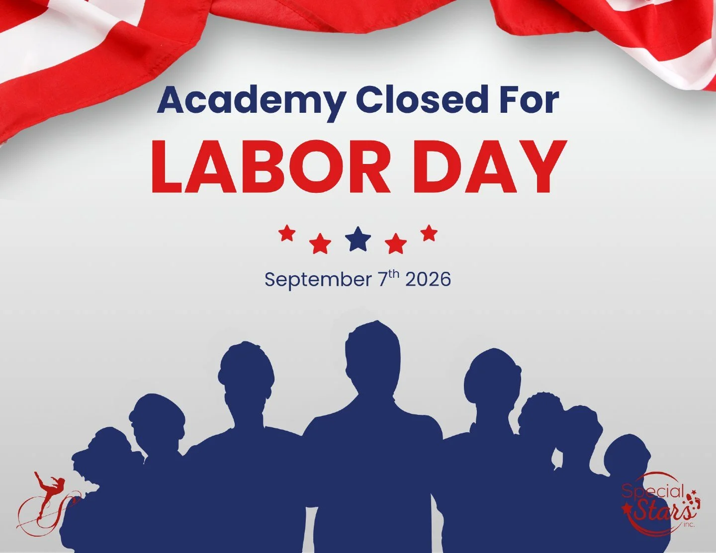 Friendly reminder that our studio is closed today in honor of Labor Day.

Enjoy the holiday with your loved ones. See you later this week!
