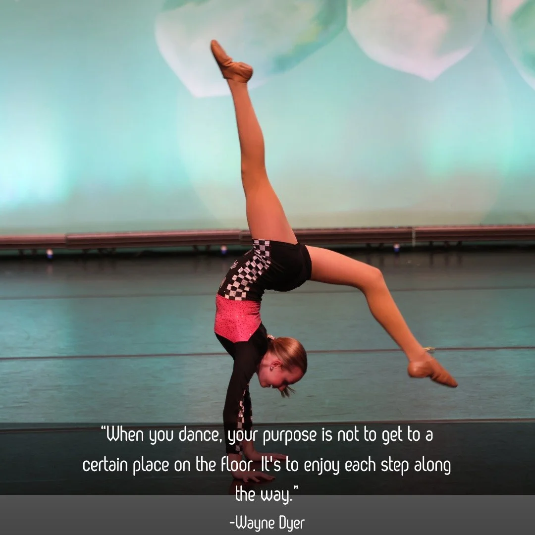 &ldquo;When you dance, your purpose is not to get to a certain place on the floor. It's to enjoy each step along the way.&rdquo;
-Wayne Dyer

#stephaniesacademy #dance #foxvalleydance #montgomery