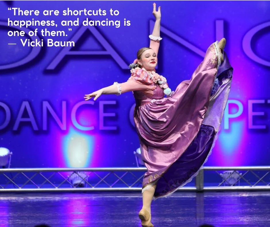 &ldquo;There are shortcuts to happiness, and dancing is one of them.&rdquo;
 &mdash; Vicki Baum

#stephaniesacademyofdance #stephaniesdance #vickibaum #dance #foxvalleydance