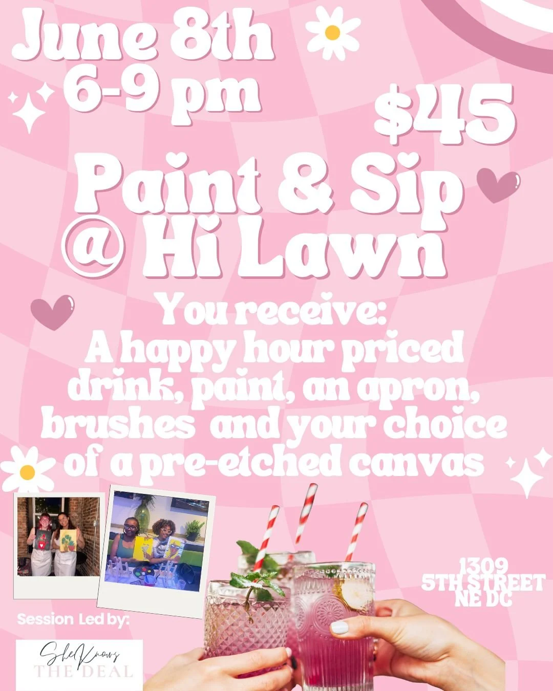 Paint & Sip at Hi-Lawn
