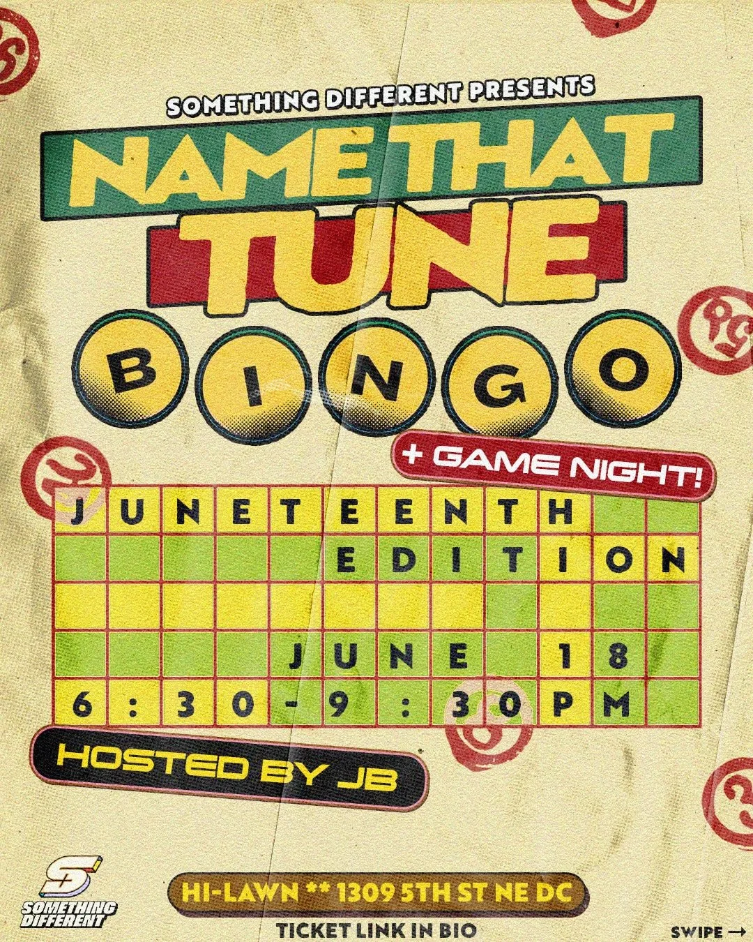 “Name That Tune” Bingo and Game Night