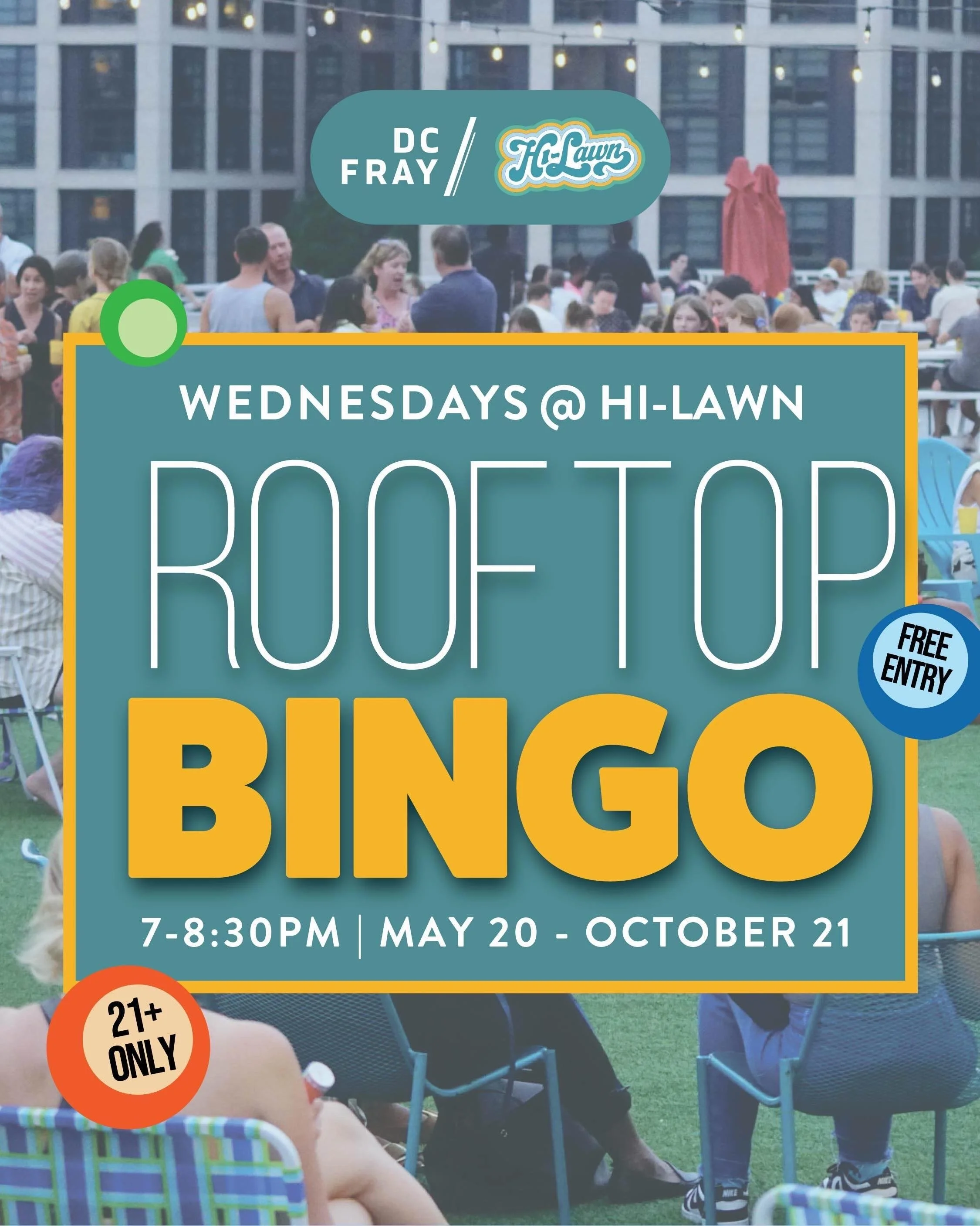 Bingo Wednesdays (7-9pm)