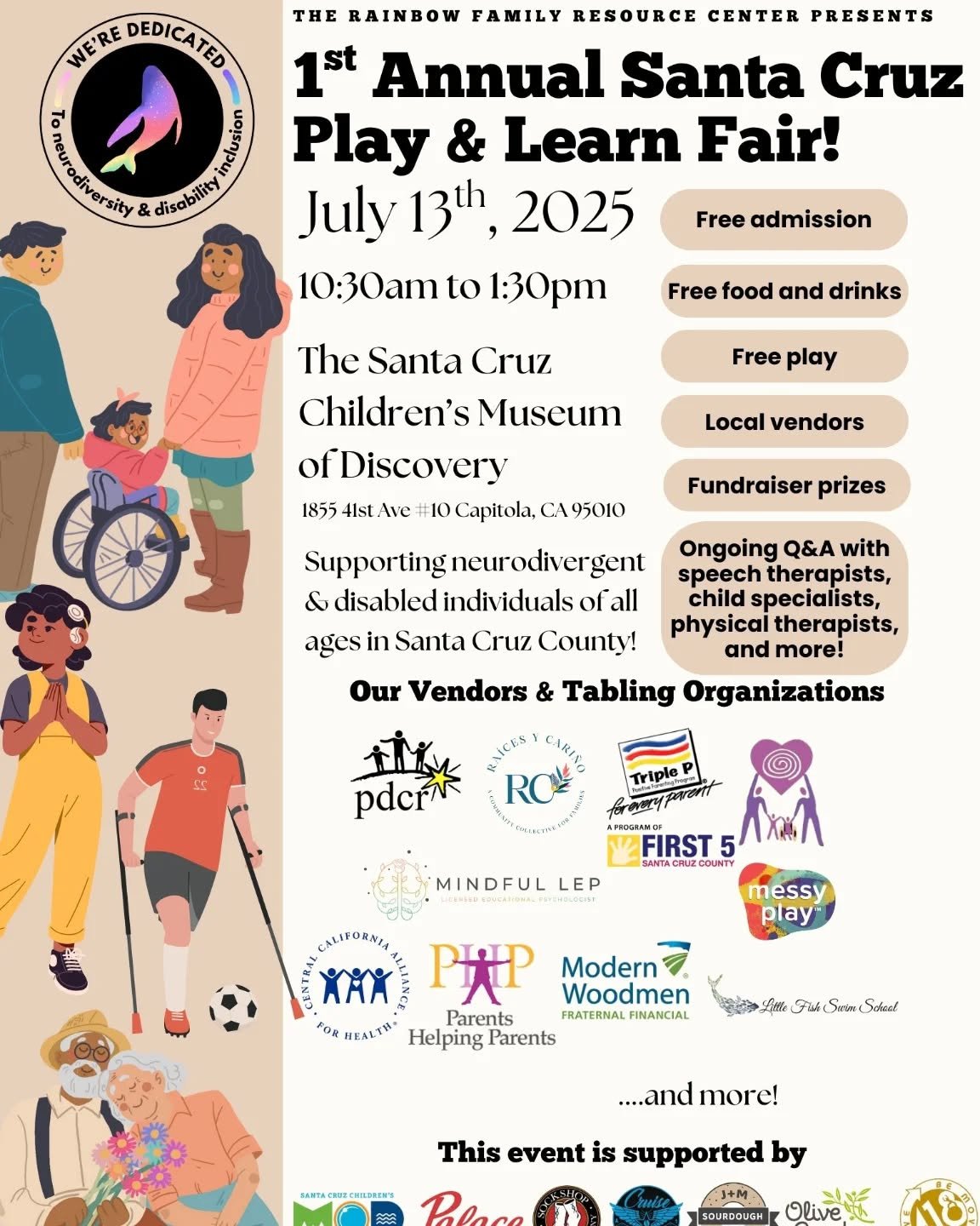 1st Annual Santa Cruz Play & Learn Fair! - In Person