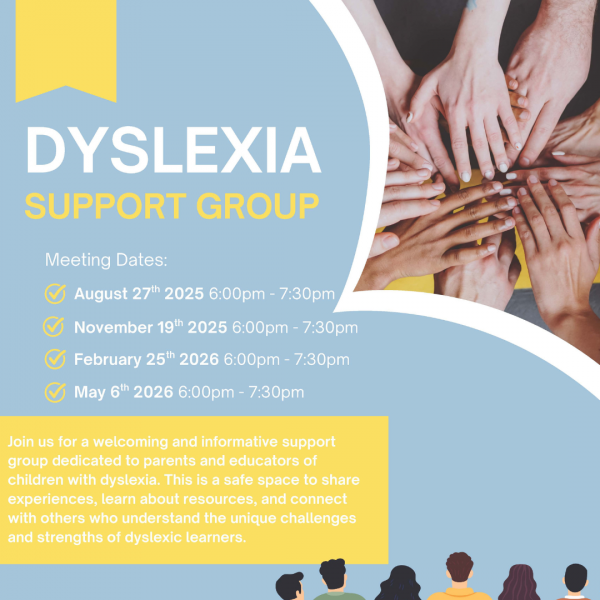 Dyslexia Support Group - In Person