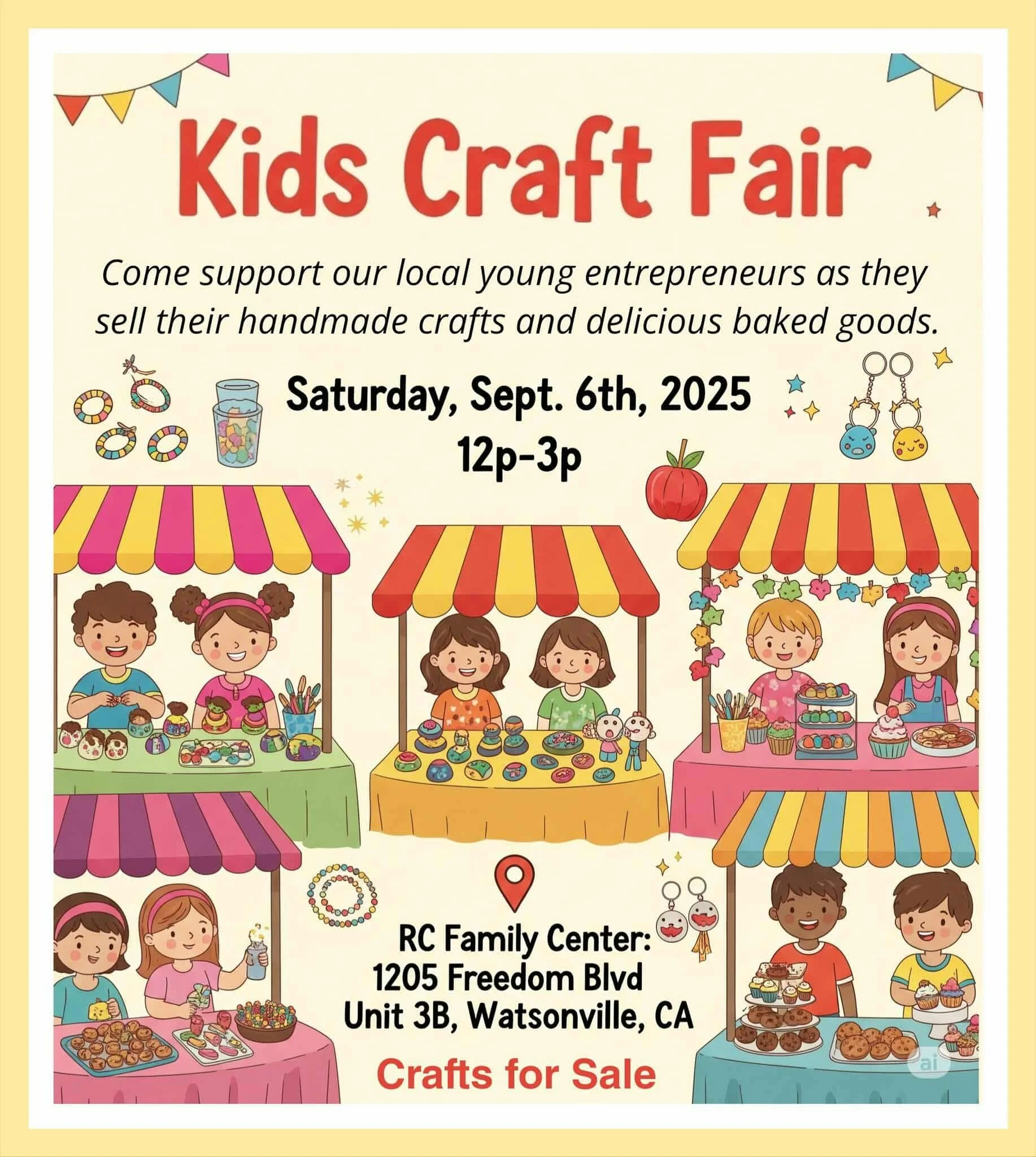 Kids Craft Fair - In Person