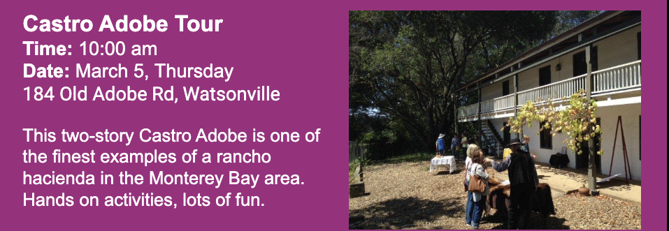 Castro Adobe Tour - Shared Adventures/In Person