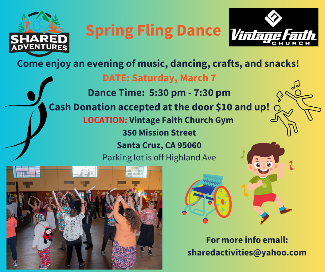 Spring Fling Dance - Shared Adventures/ In Person