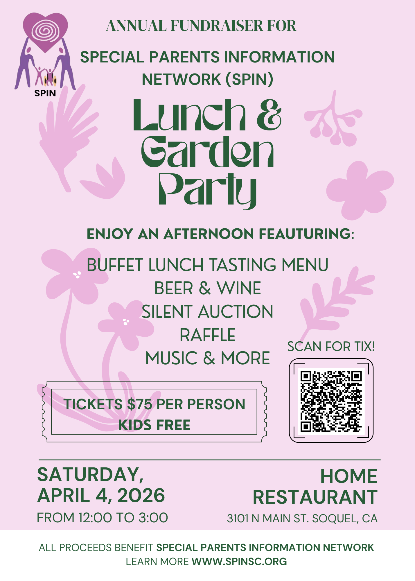 SPIN's Lunch & Garden Party