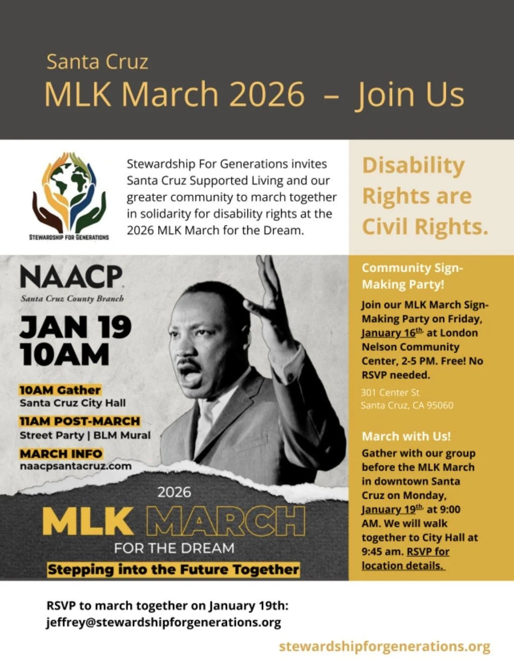 Santa Cruz MLK March 2026