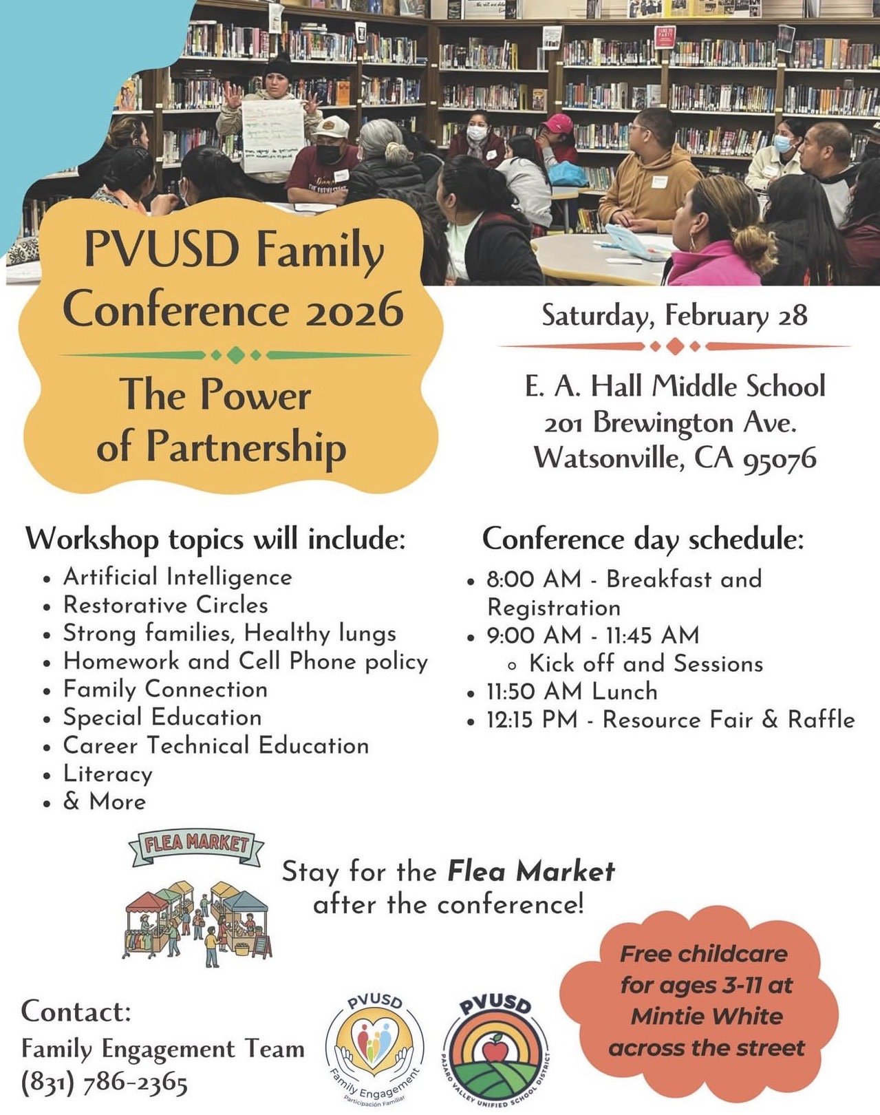 PUSD Family Conference 2026 "The Power of Partnership" - In Person