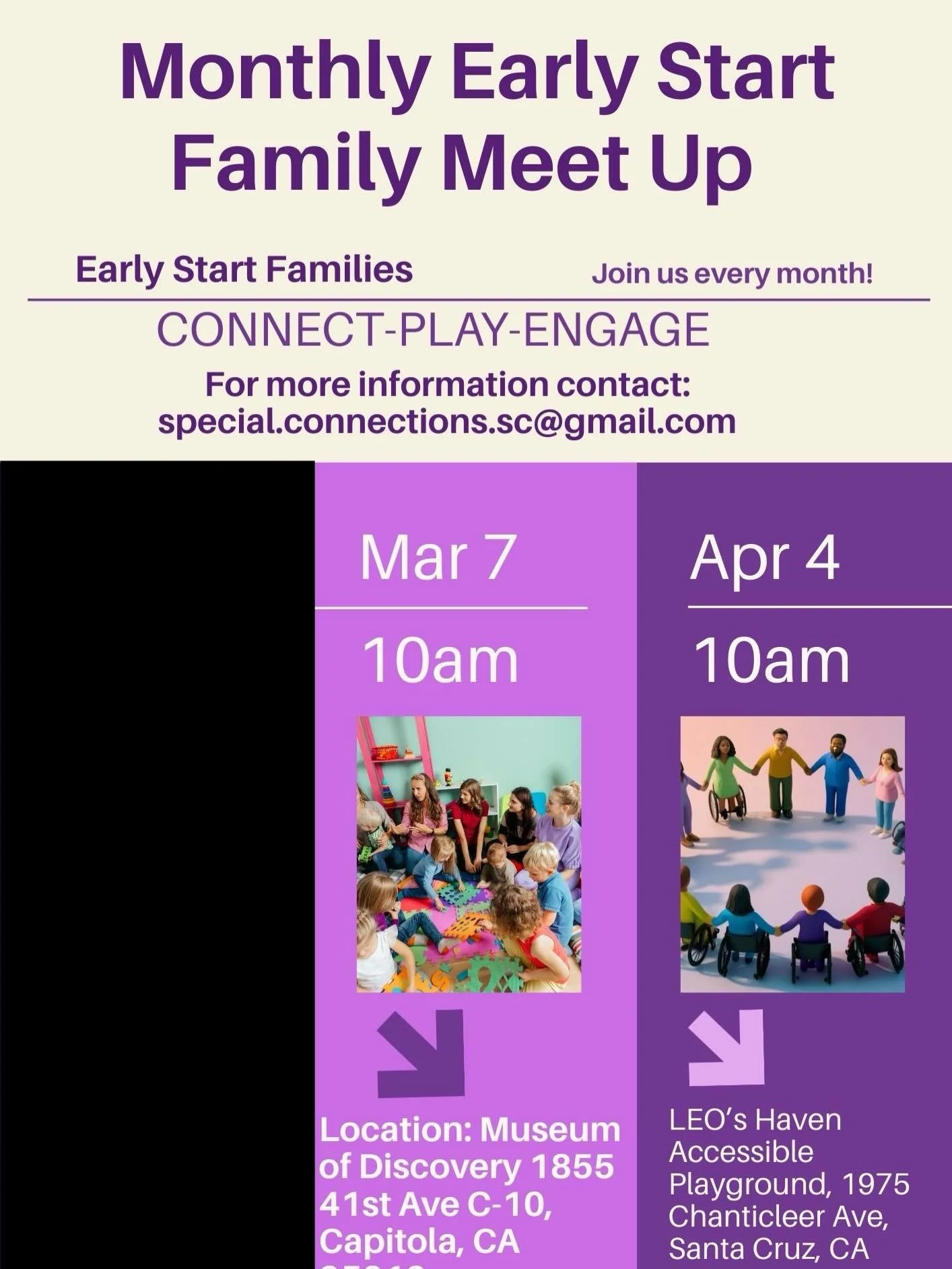 Join us TOMORROW at 10am at the Museum of Discovery for the Monthly Early Start Family Meet Up! 🧸

&iexcl;Acomp&aacute;&ntilde;enos MA&Ntilde;ANA a las 10am en el Museum of Discovery para la Reuni&oacute;n Familiar Mensual de Early Start! 🧸

Locati
