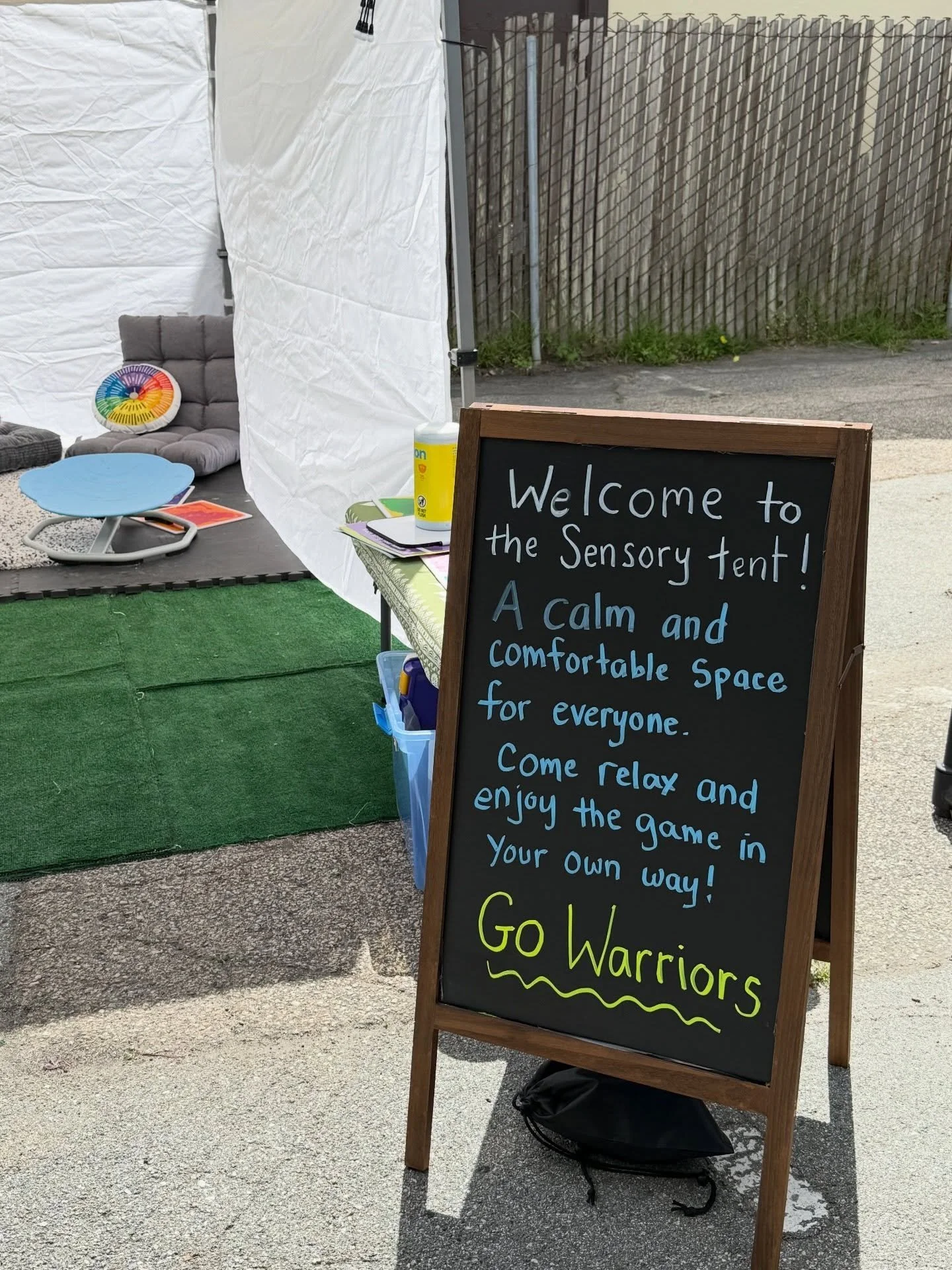 Who&rsquo;s coming to the Santa Cruz Warriors Disability Awareness Night tonight!? SPIN and the SC County Office of Ed will have a sensory tent set up for anyone needing a little break from the game!  There will be pre-game Disability Resource Fair 5