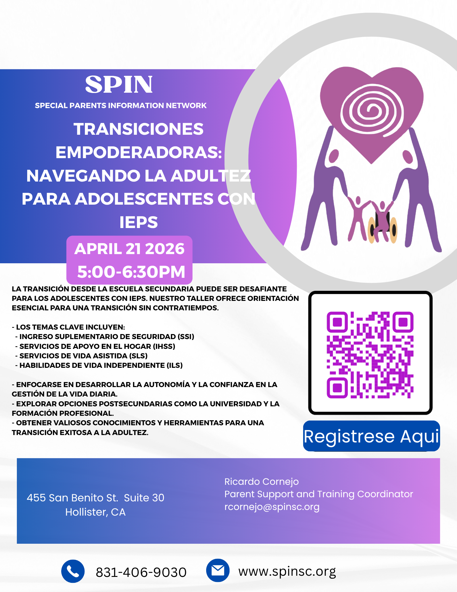 TRANSICIONES EMPODERADORAS: NAVEGANDO LA ADULTEZ PARA ADOLESCENTES CON IEPS