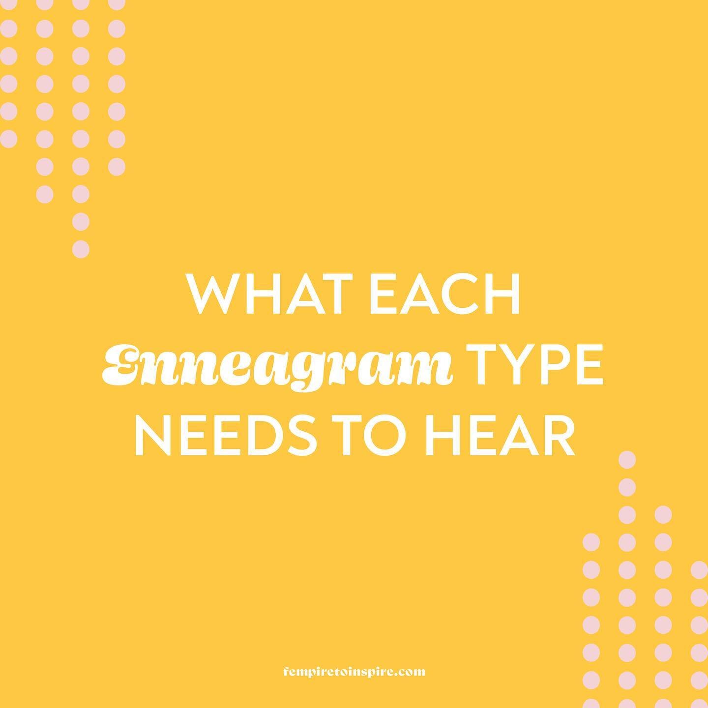 Remember friends! You are not defined by your #enneagram type &hearts;️ Is it helpful in your personal growth journey? Omg totally! BUT, you are so much more than your number, and I want you to know you ARE LOVED &hearts;️ 

#fempiretoinspire #fempir