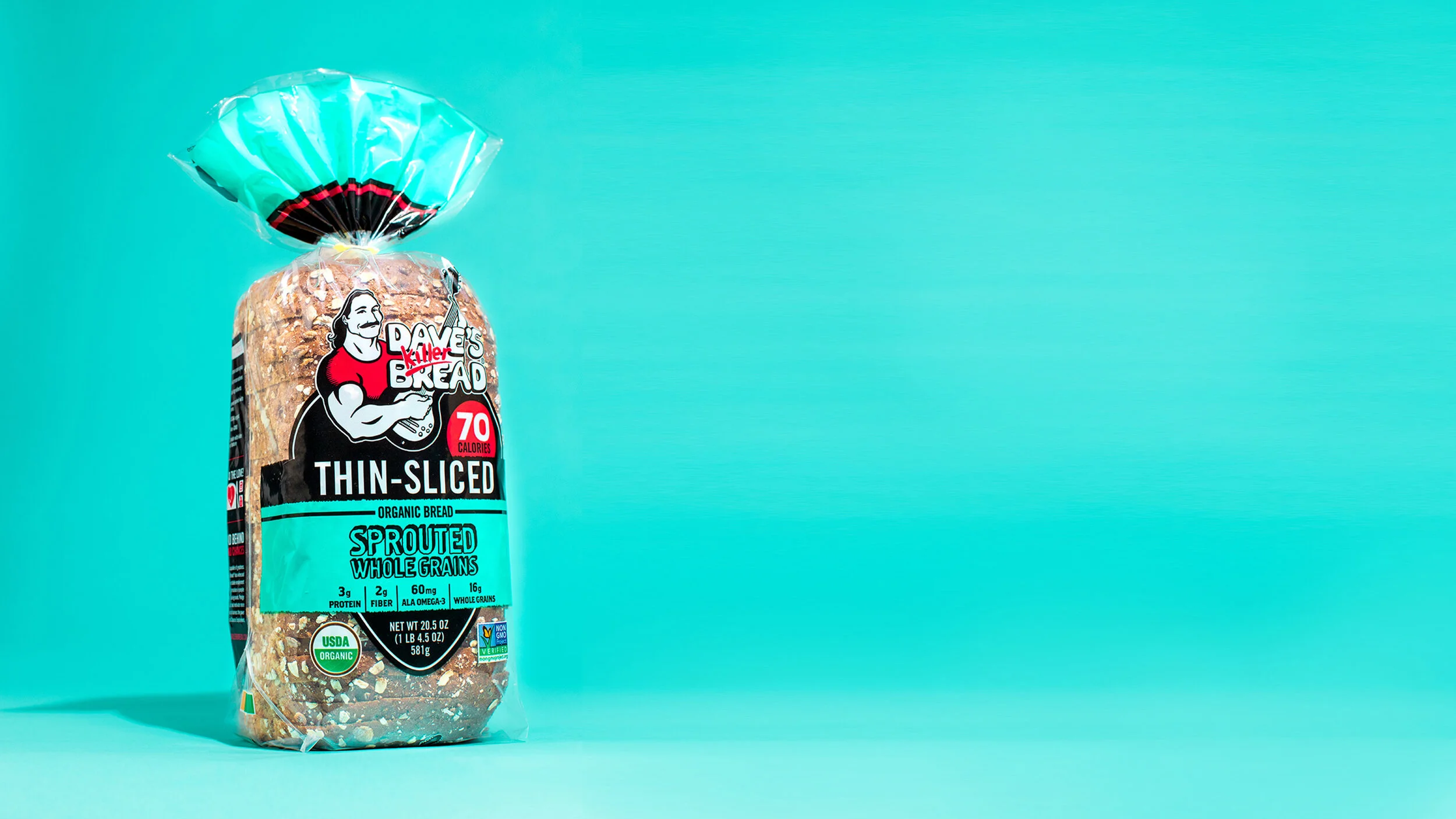 Sprouted Whole Grains ThinSliced — Dave's Killer Bread