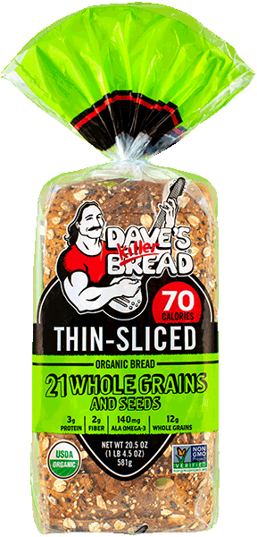 21 Whole Grains And Seeds Thin Slice