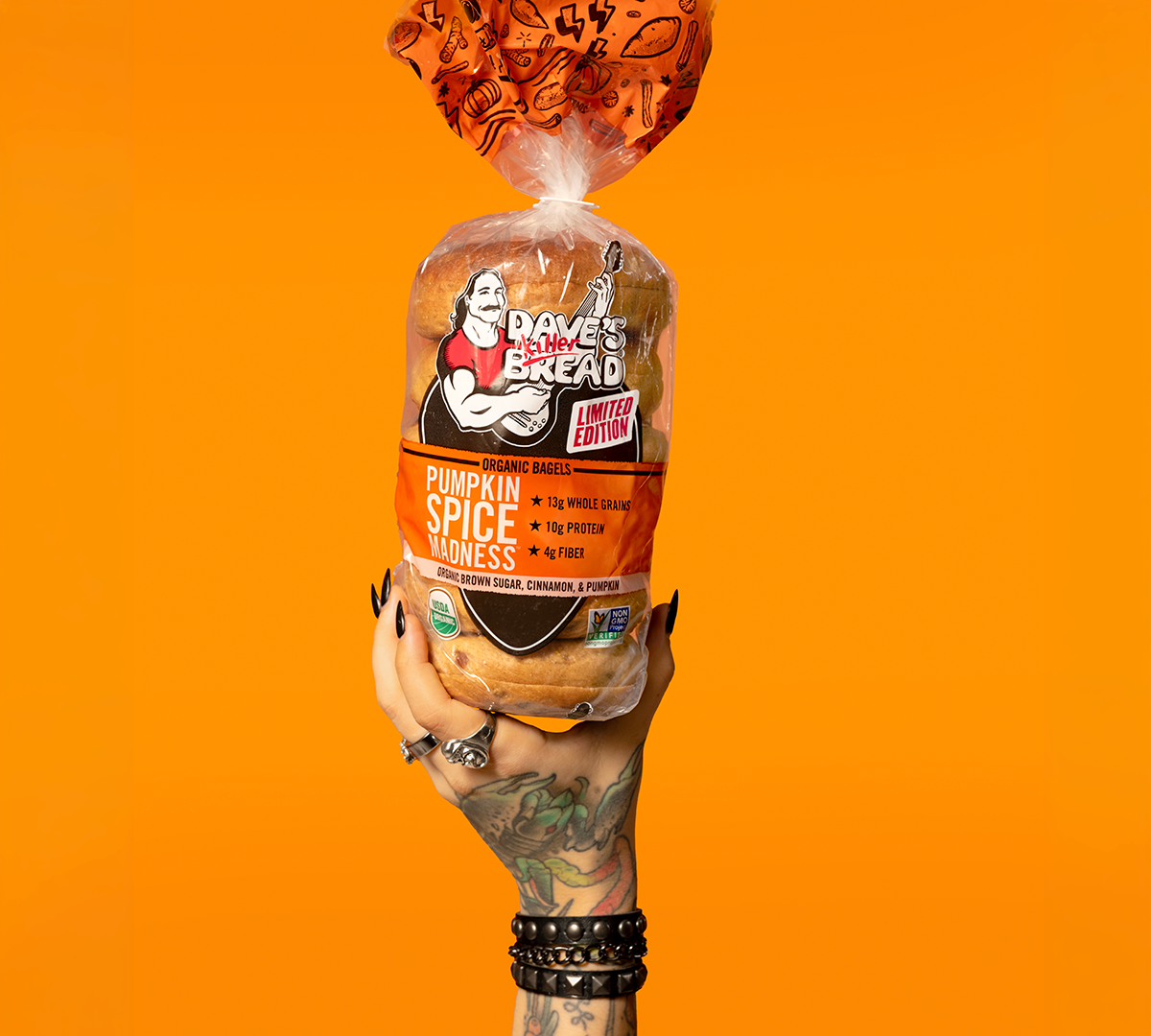 Dave’s Killer Bread brings back ‘Pumpkin Spice Madness’ Bagels&nbsp;