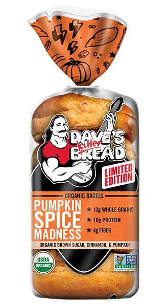 Pumpkin Spice Madness Bagels