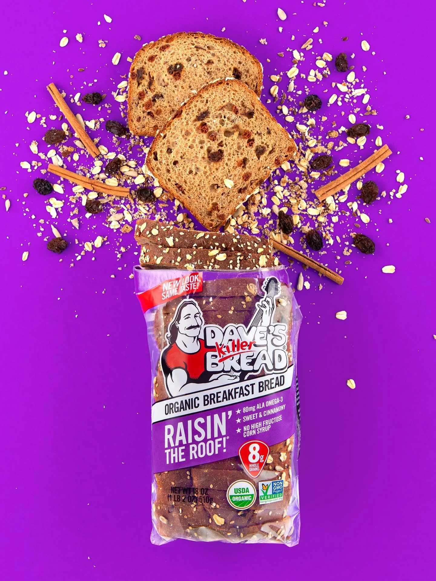 Raisin' The Roof! Breakfast Bread — Dave's Killer Bread
